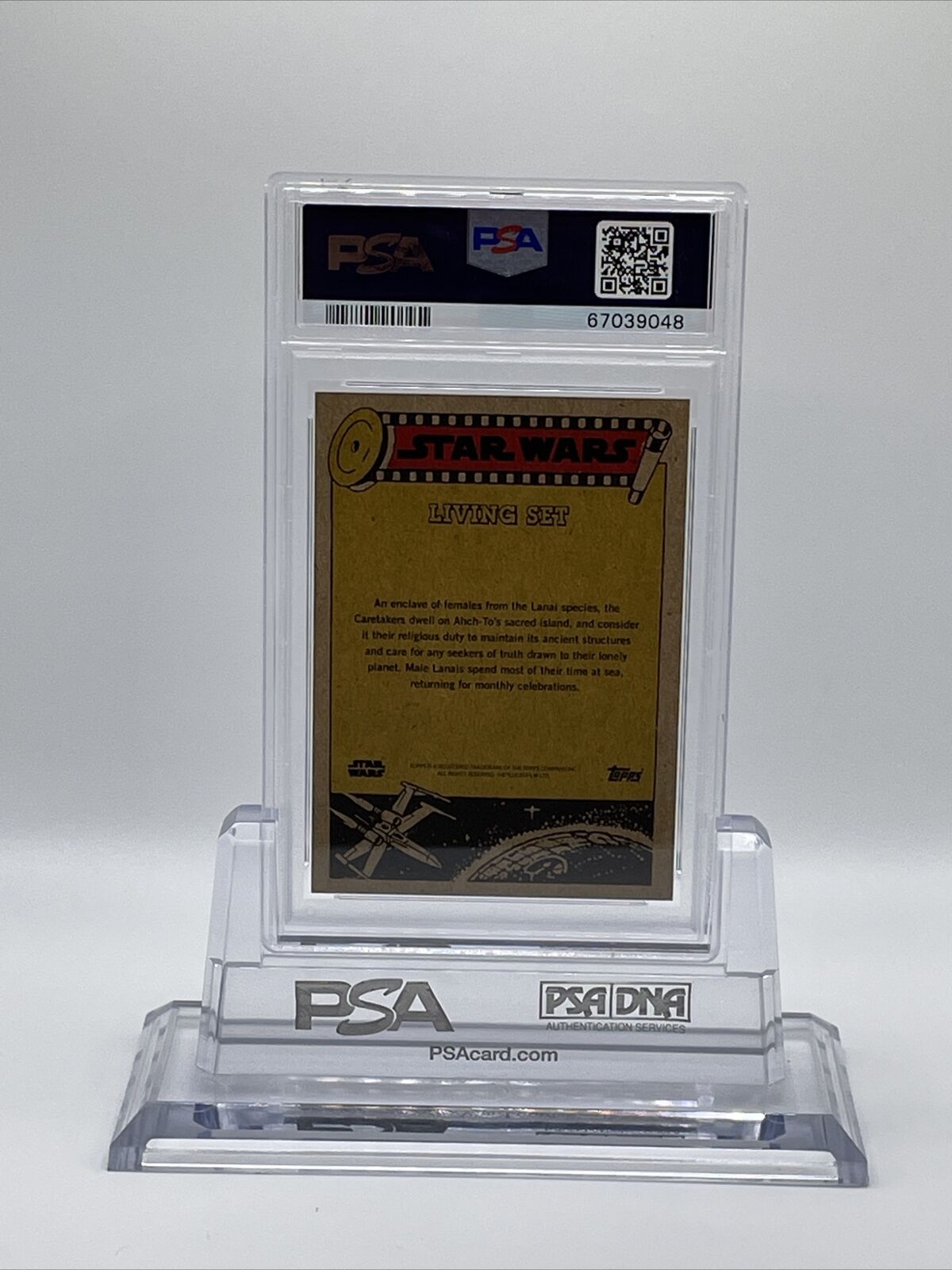 2021 Topps Star Wars Living Set Caretakers Card #203 PSA 10 Gem Mint