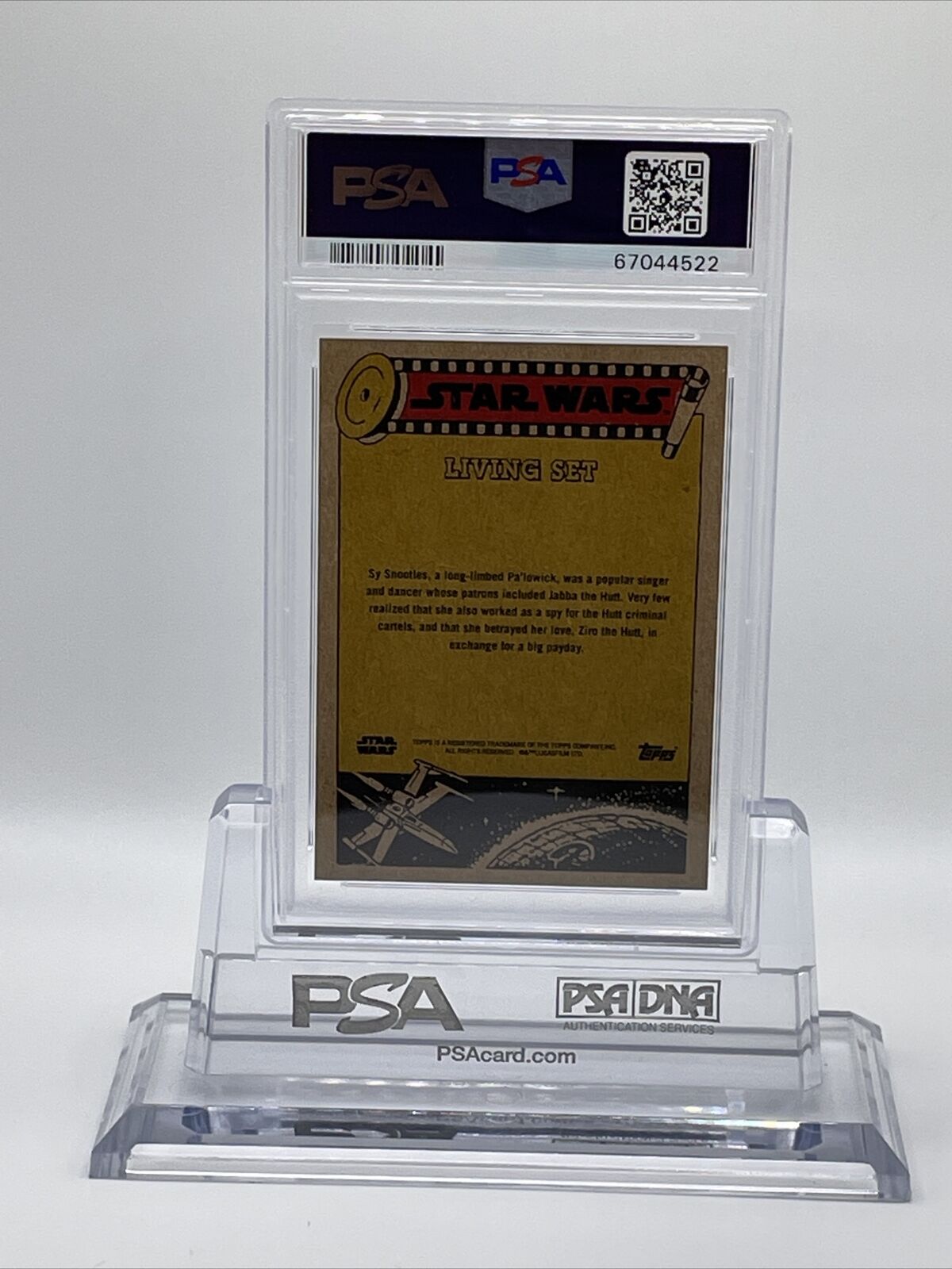 2021 Topps Star Wars Living Set Sy Snootles Card #229 PSA 10 Gem Mint