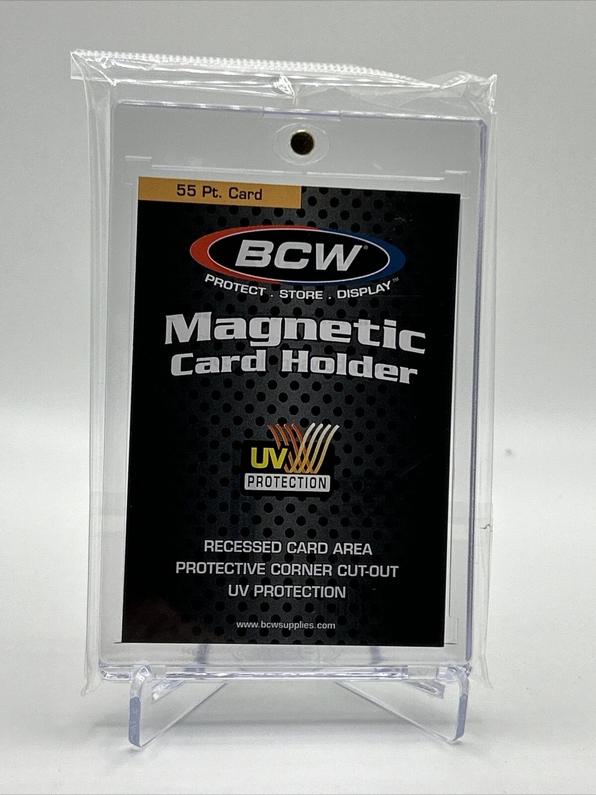 BCW Magnetic Card Holder 55pt Point with UV Protection, lot of 5 holders