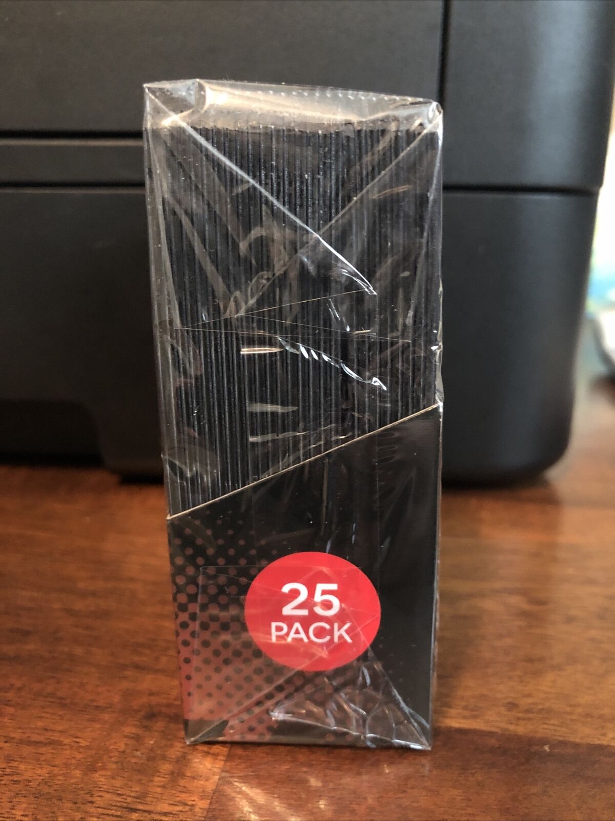 Ultra Pro 3X4 BLACK BORDER Toploaders 35pt 1 Pack of 25 for Standard Sized Cards