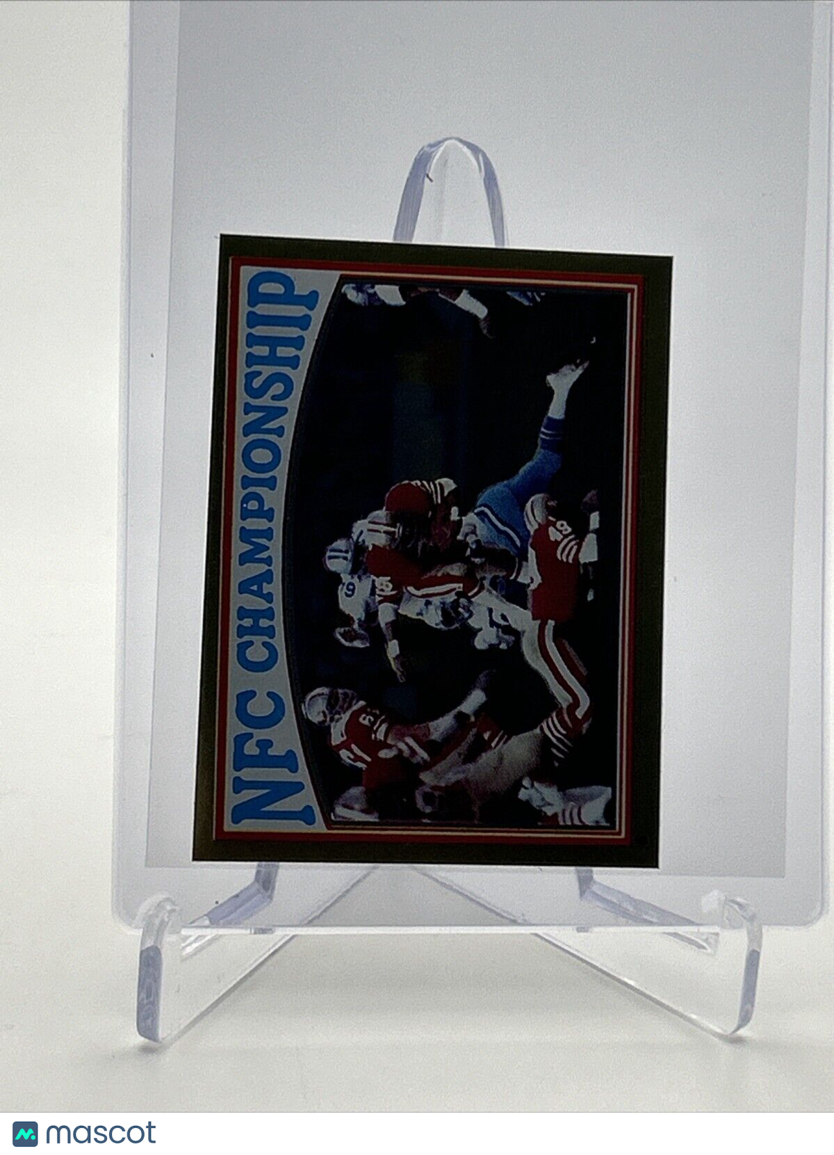 1982 Topps 1981 NFC Championship Sticker Coming Soon #6 NM FREE SHIPPING
