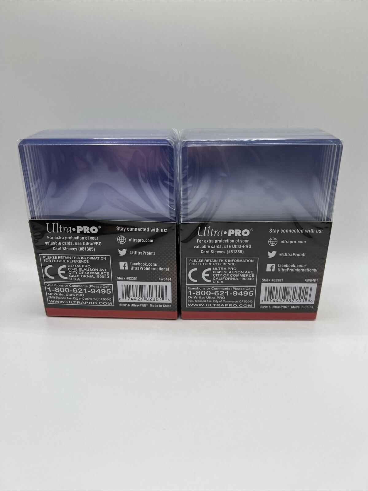Ultra Pro 3X4 Super Thick Toploaders 120pt Point 2 Packs of 10 for Thick Cards