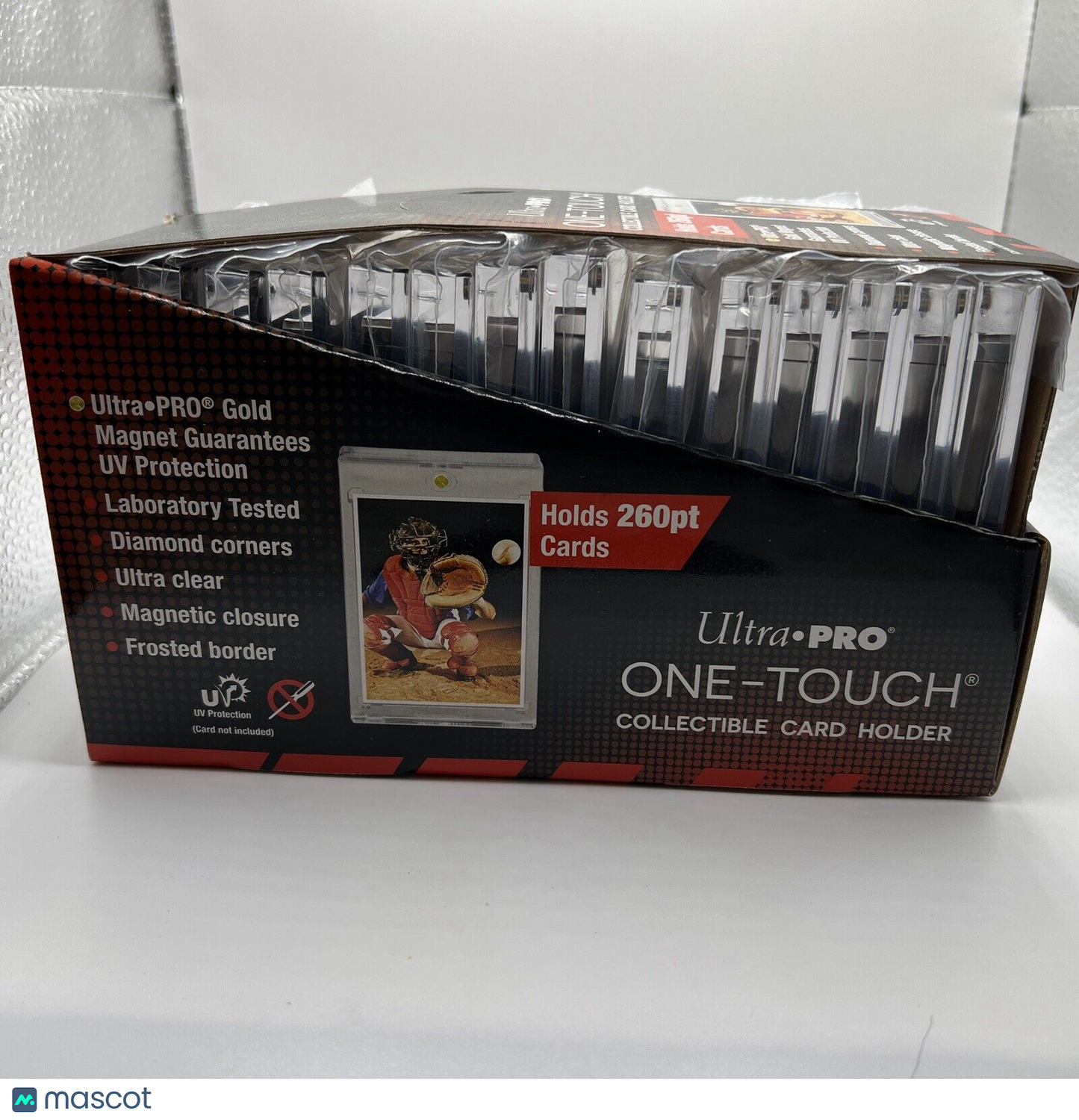 Ultra Pro One-Touch Thick Card 260pt Point Magnetic Card Holder, BOX of 20