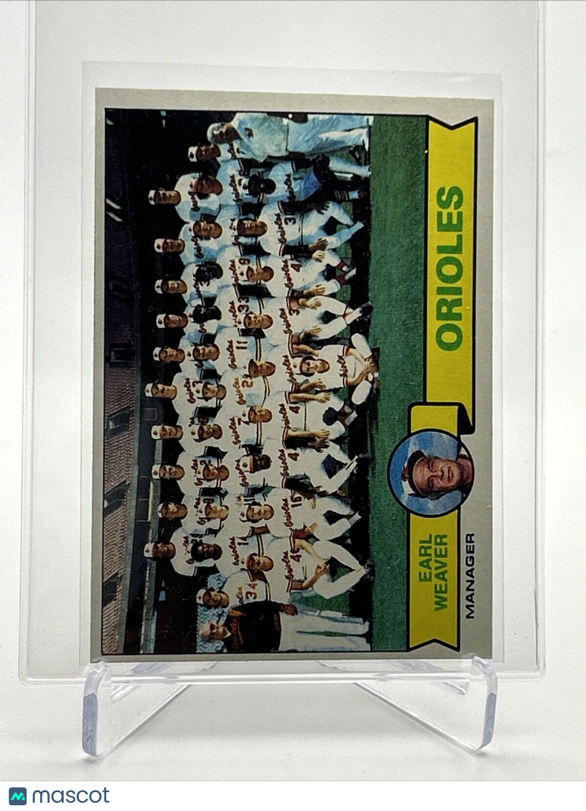 1979 Topps Baltimore Orioles/Earl Weaver Card #689 NM #5 FREE SHIPPING