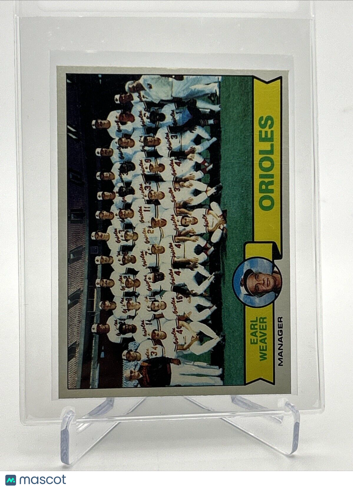 1979 Topps Baltimore Orioles/Earl Weaver Card #689 NM #3 FREE SHIPPING