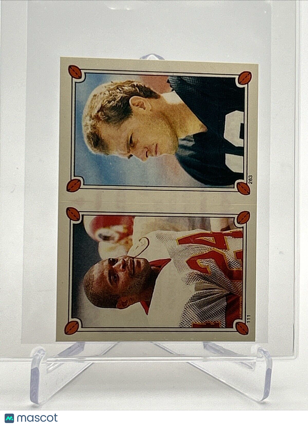 1987 Topps Stickers Kelvin Bryant/Chris Bahr #111/263 NM-MT FREE SHIPPING
