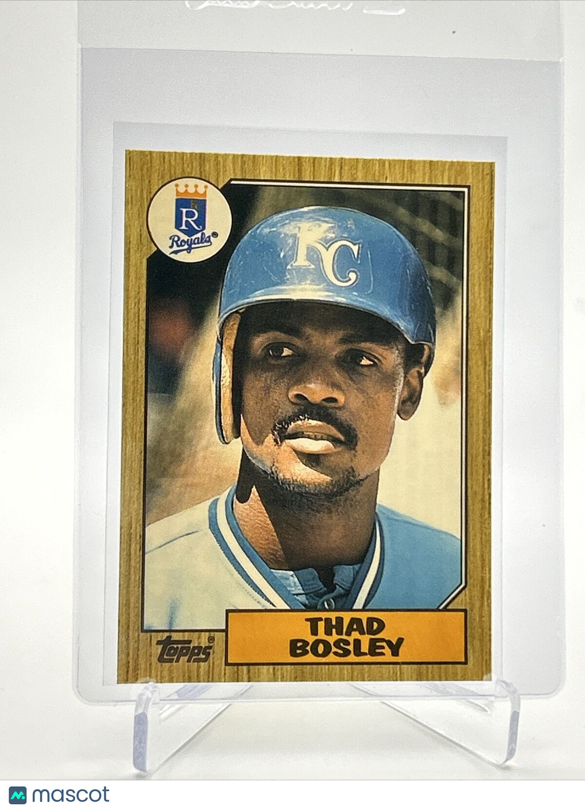 1987 Topps Traded TIFFANY Thad Bosley Baseball Card #7T Mint FREE SHIPPING