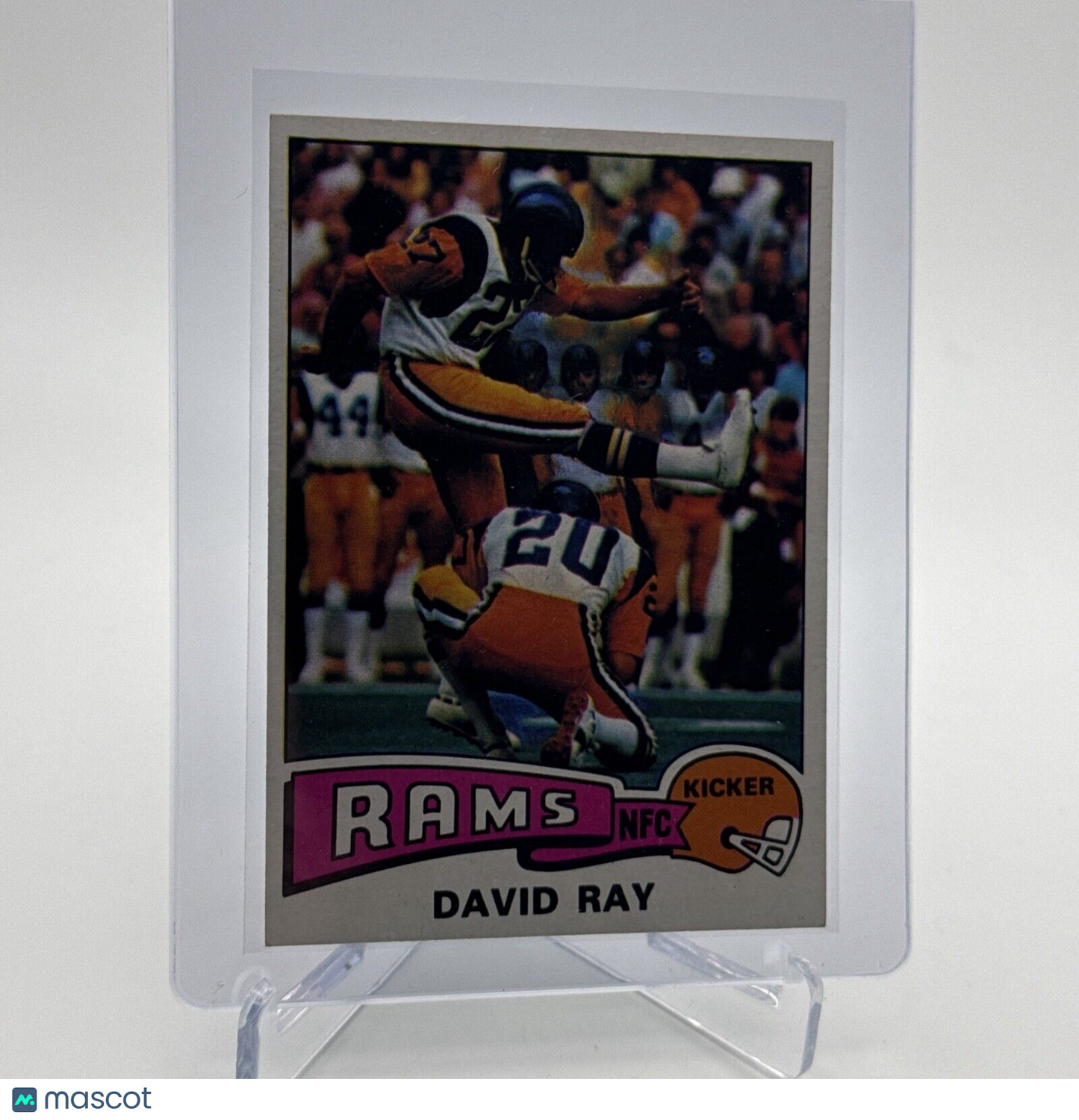 1975 Topps David Ray Football Card #34 NM Quality #2 FREE SHIPPING