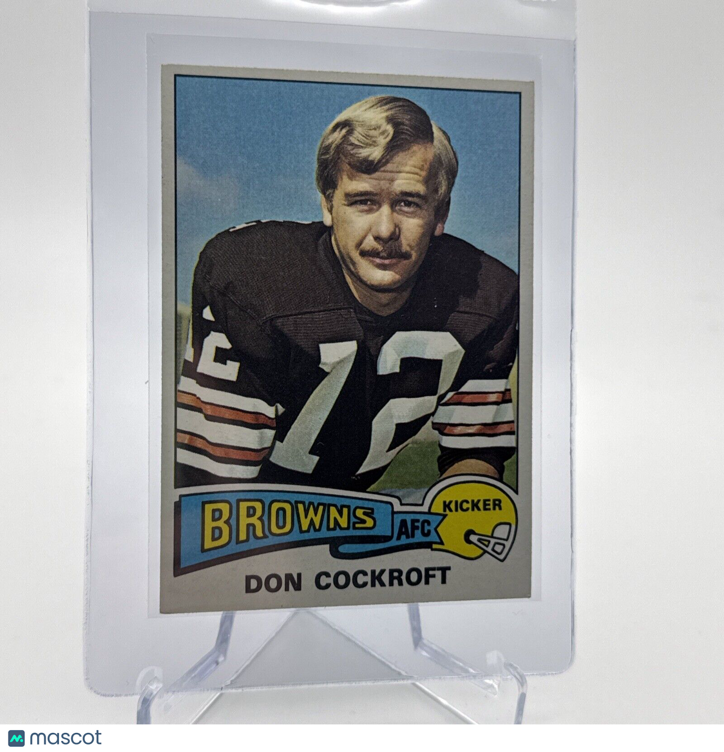1975 Topps Don Cockroft Football Card #244 NM Quality #3 FREE SHIPPING