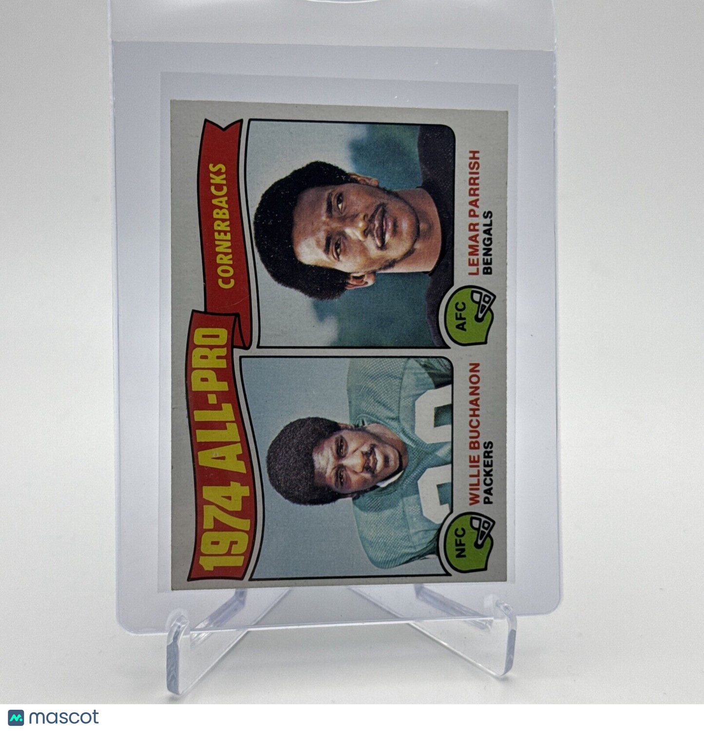 1975 Topps 1974 All-Pro Cornerbacks Football Card #221 NM #6 FREE SHIPPING