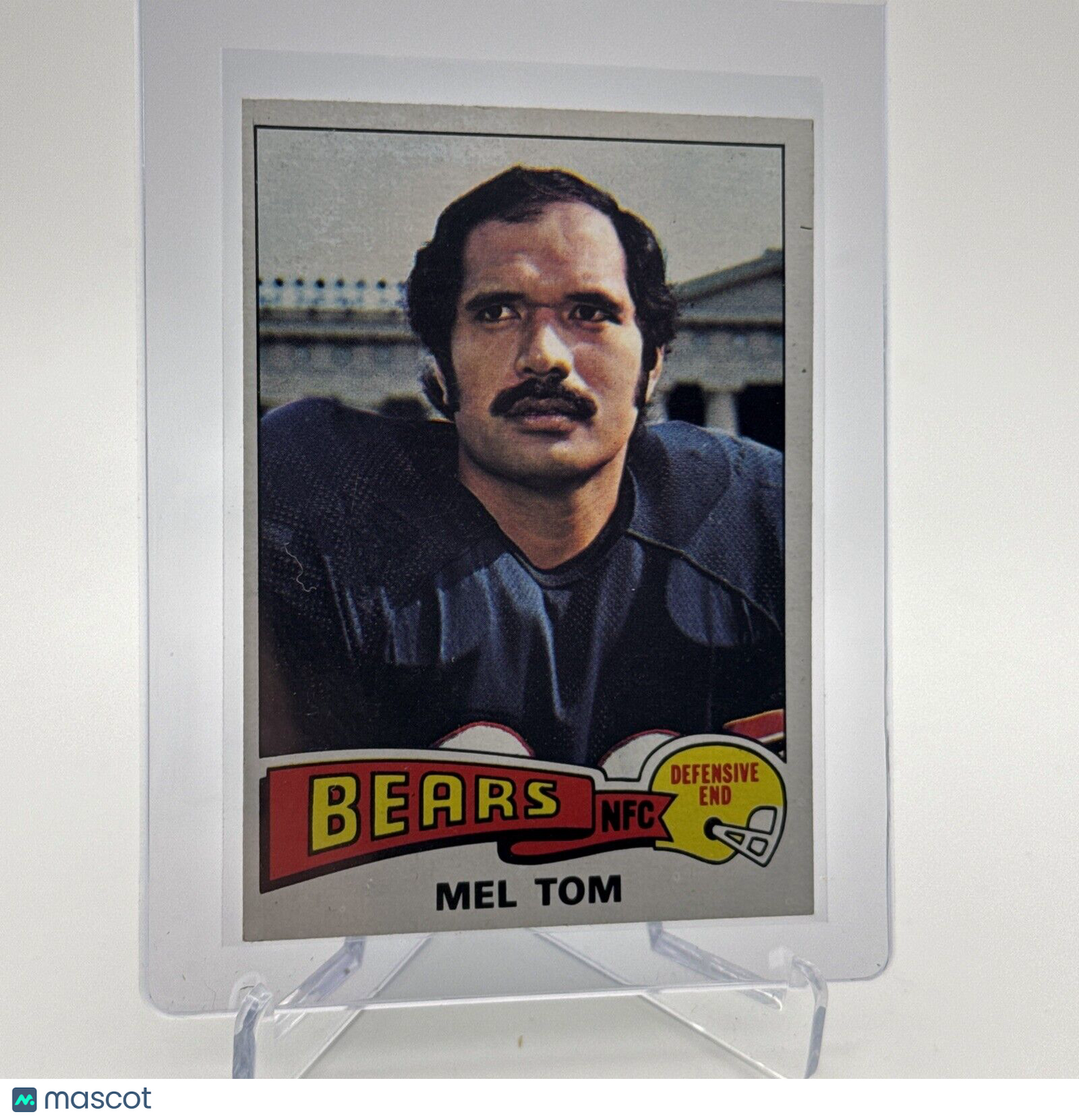1975 Topps Mel Tom Football Card #184 NM Quality #7 FREE SHIPPING