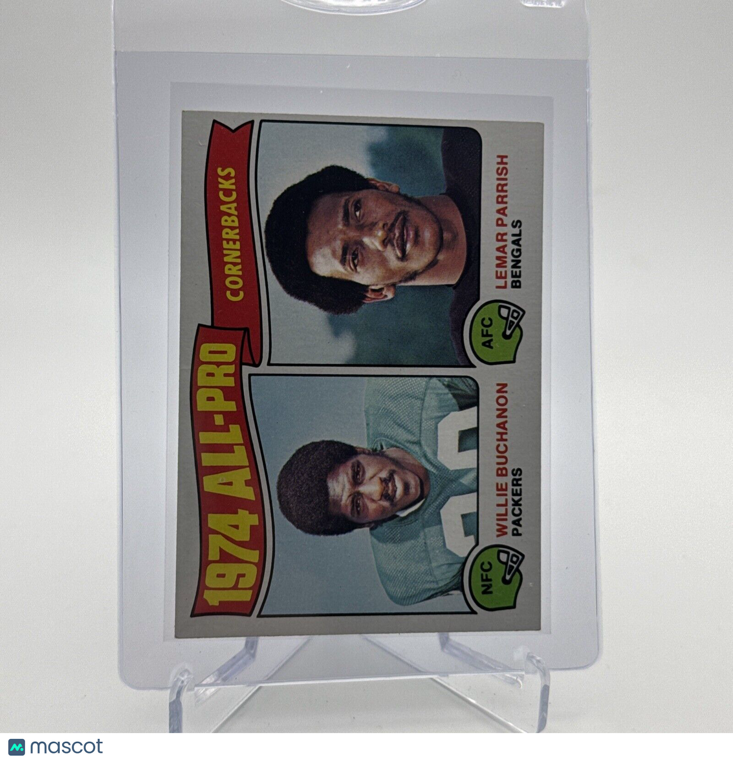 1975 Topps 1974 All-Pro Cornerbacks Football Card #221 NM #5 FREE SHIPPING