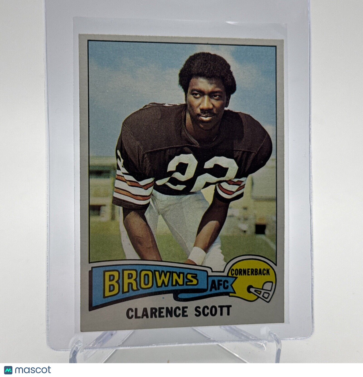 1975 Topps Clarence Scott Football Card #164 NM Quality #6 FREE SHIPPING