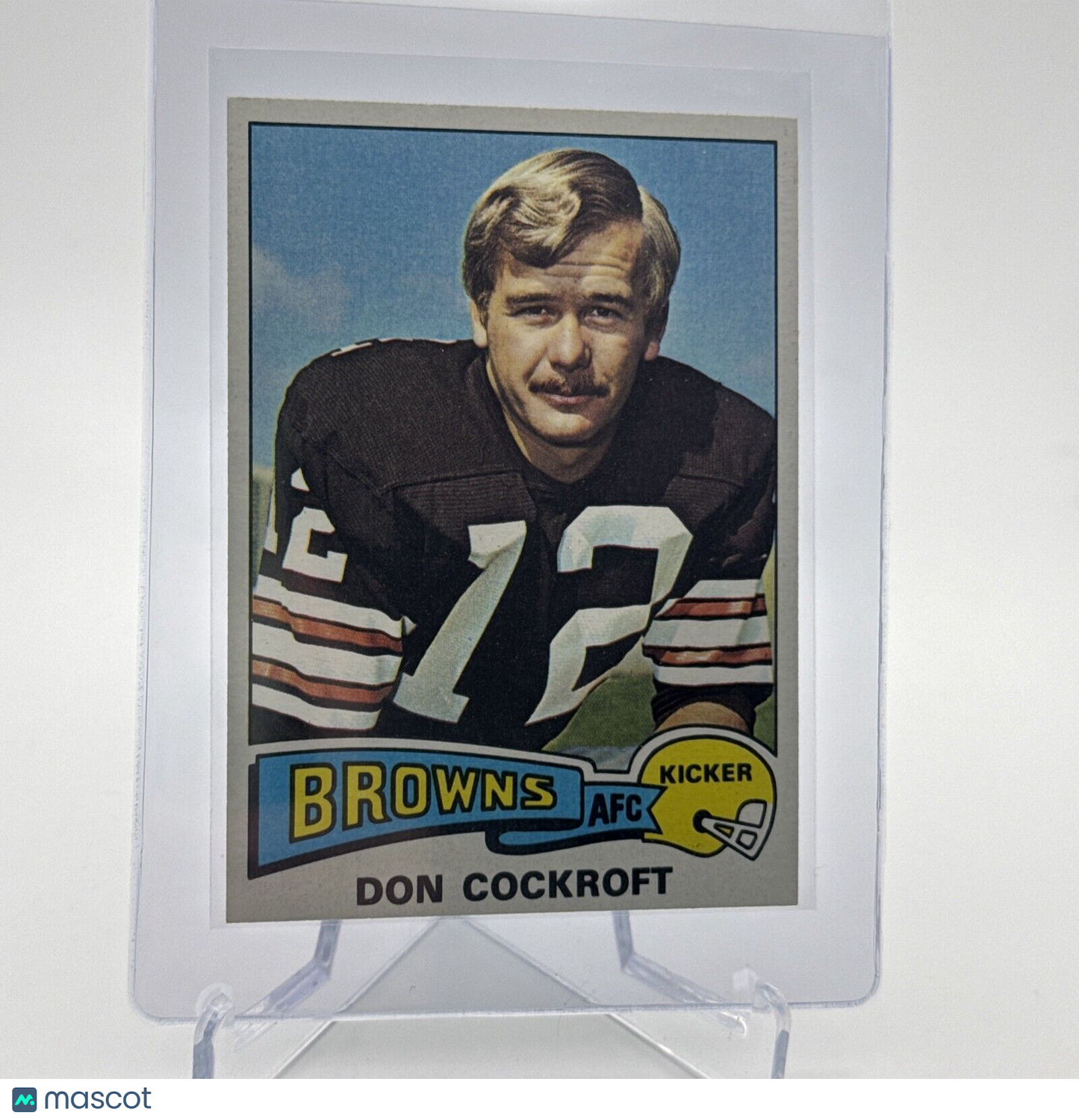 1975 Topps Don Cockroft Football Card #244 NM Quality #2 FREE SHIPPING
