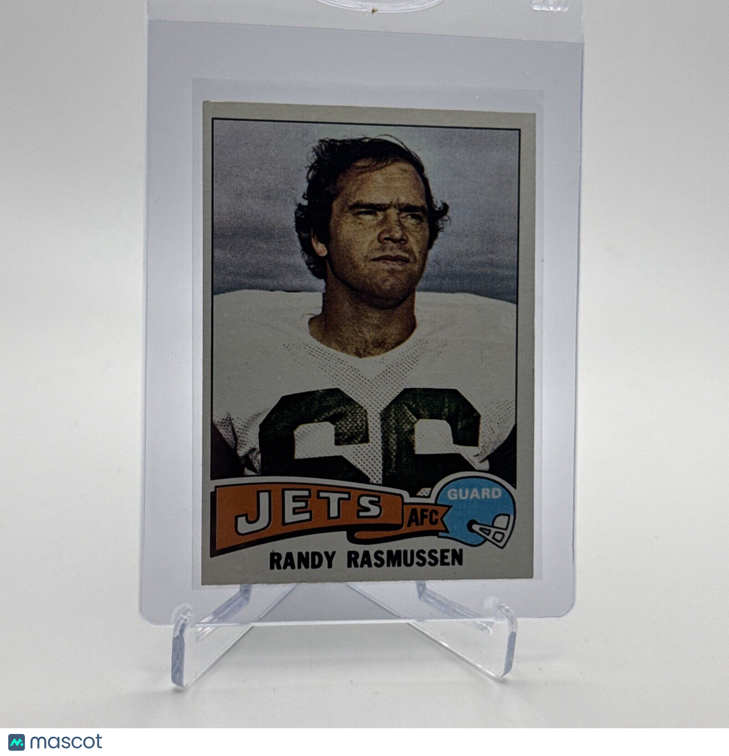 1975 Topps Randy Rasmussen Football Card #36 NM Quality #6 FREE SHIPPING