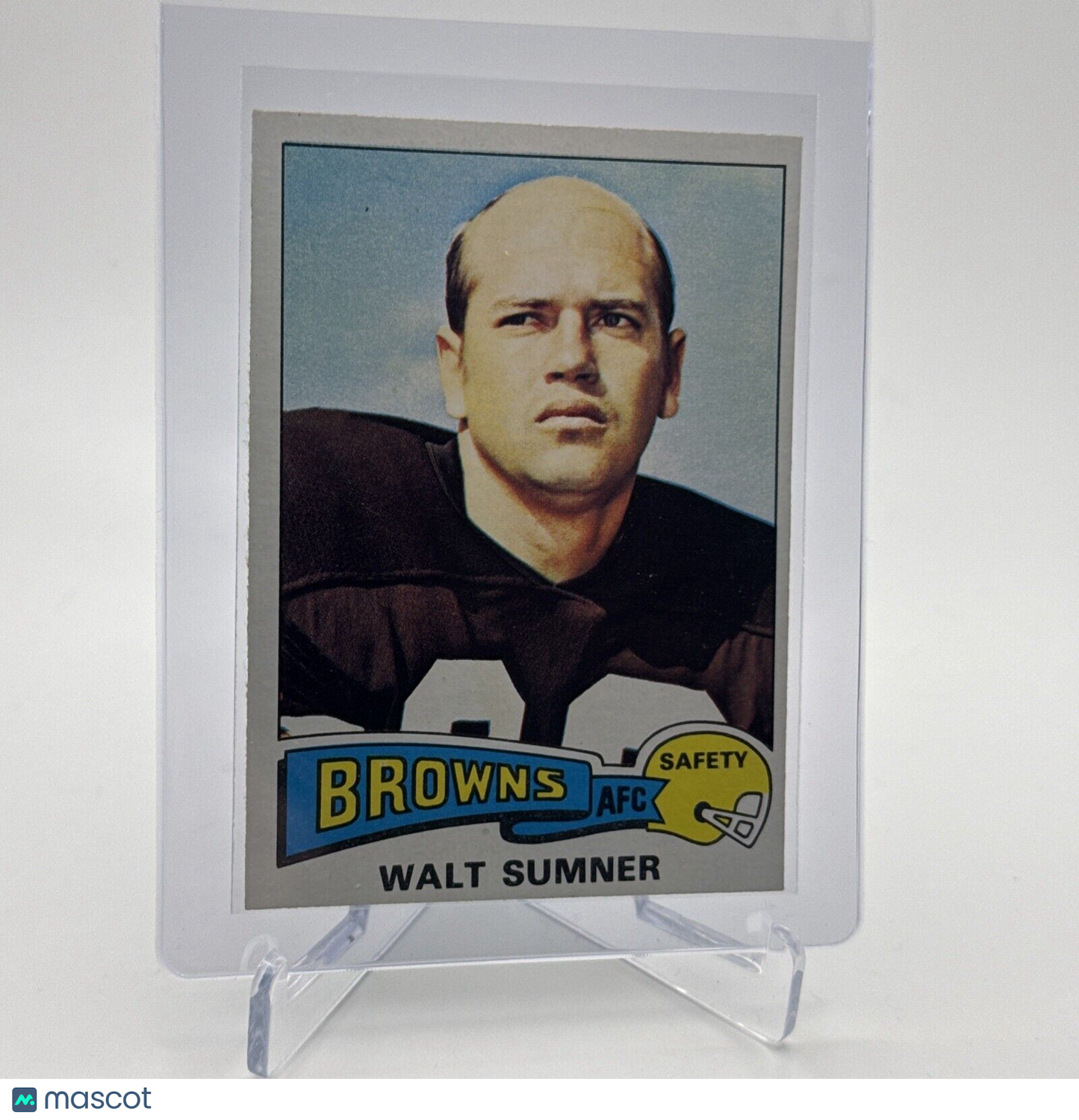 1975 Topps Walt Sumner Football Card #137 NM Quality #3 FREE SHIPPING