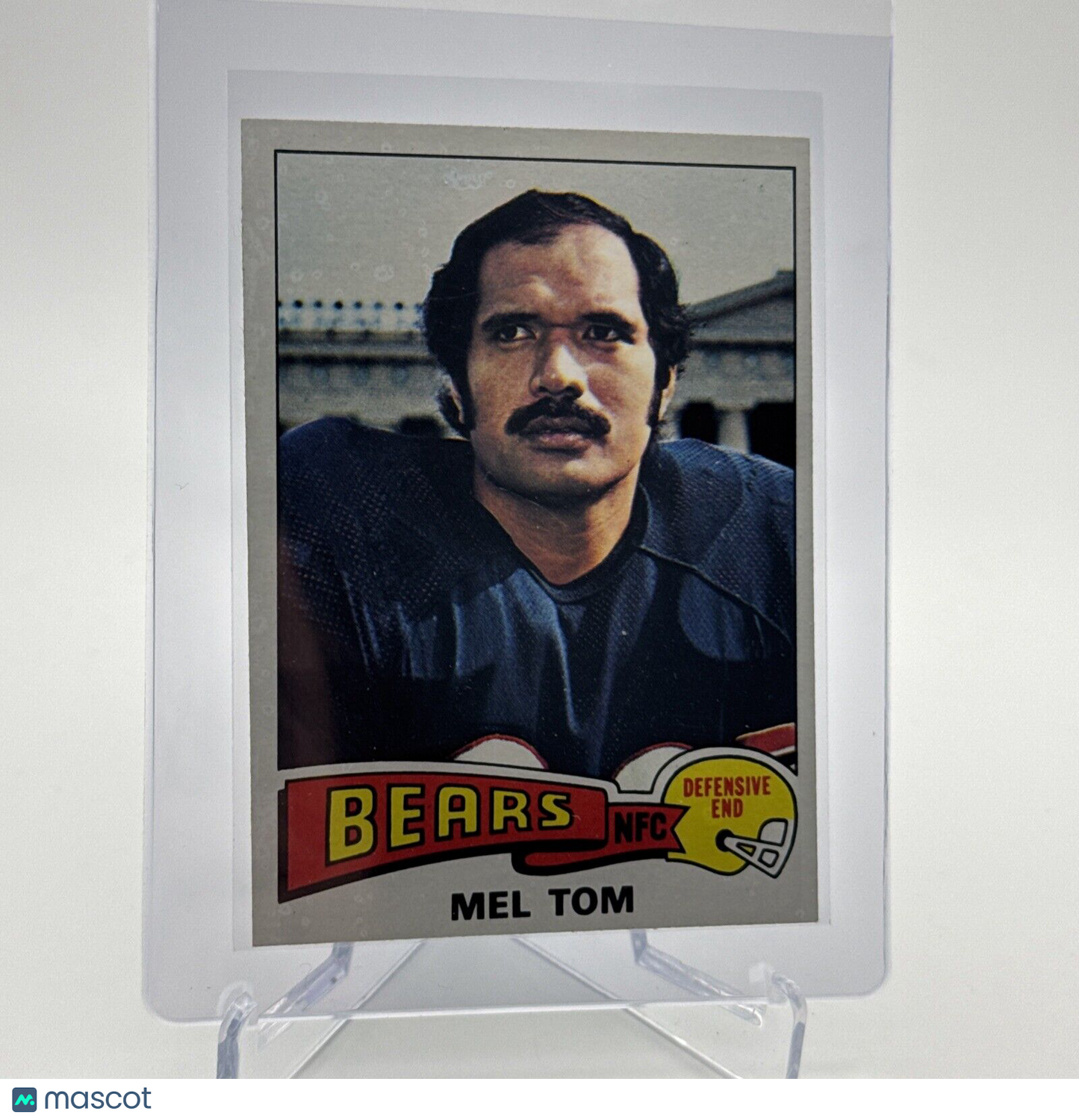 1975 Topps Mel Tom Football Card #184 NM Quality #2 FREE SHIPPING