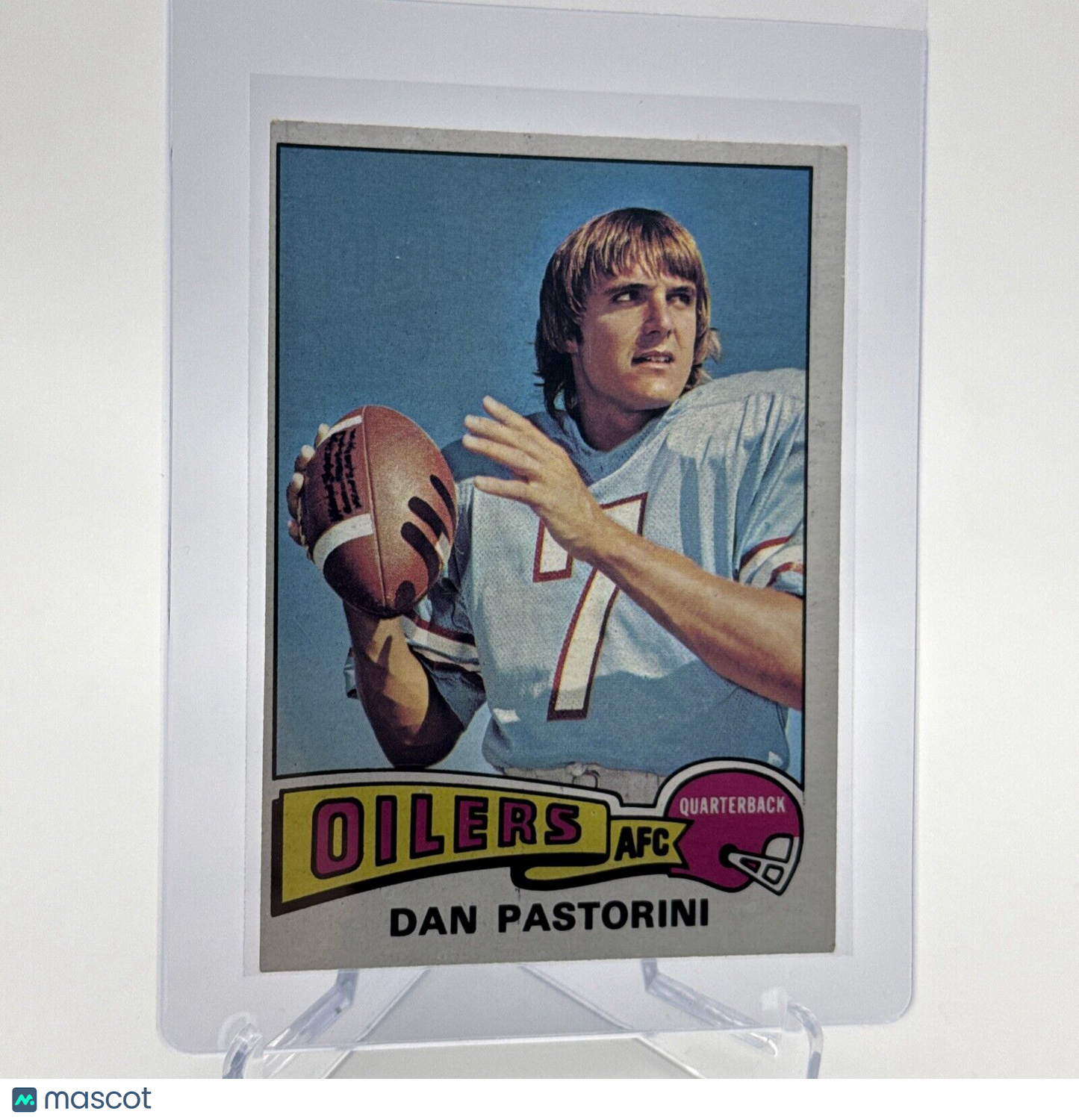 1975 Topps Dan Pastorini Football Card #50 NM Quality #5 FREE SHIPPING