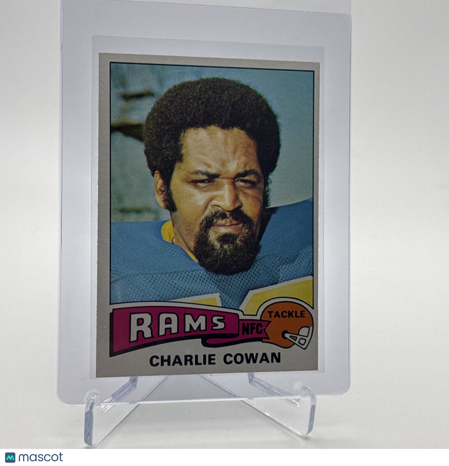 1975 Topps Charles Cowan Football Card #92 NM Quality #3 FREE SHIPPING