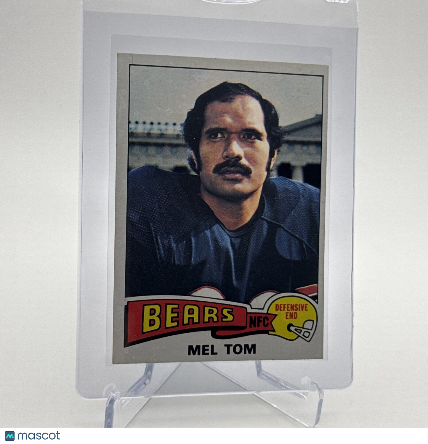 1975 Topps Mel Tom Football Card #184 NM Quality #4 FREE SHIPPING