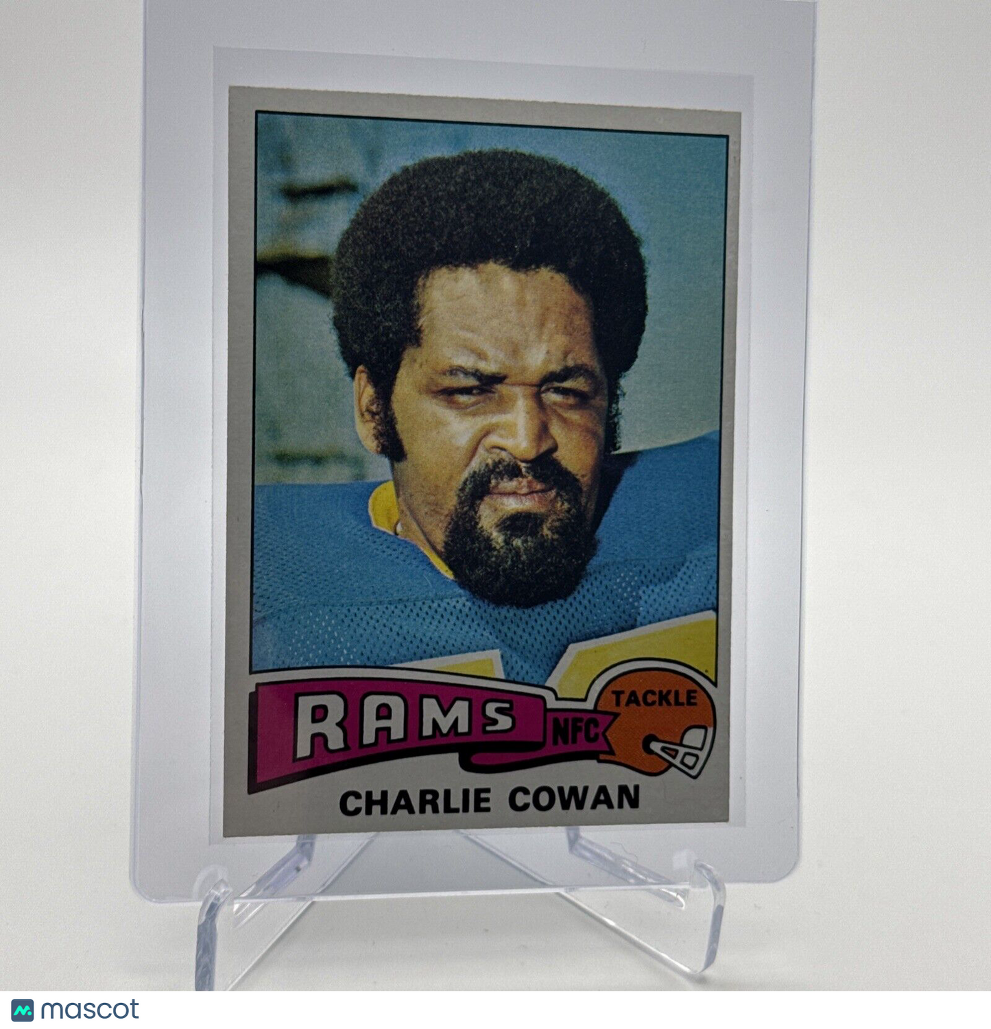 1975 Topps Charles Cowan Football Card #92 NM Quality #7 FREE SHIPPING