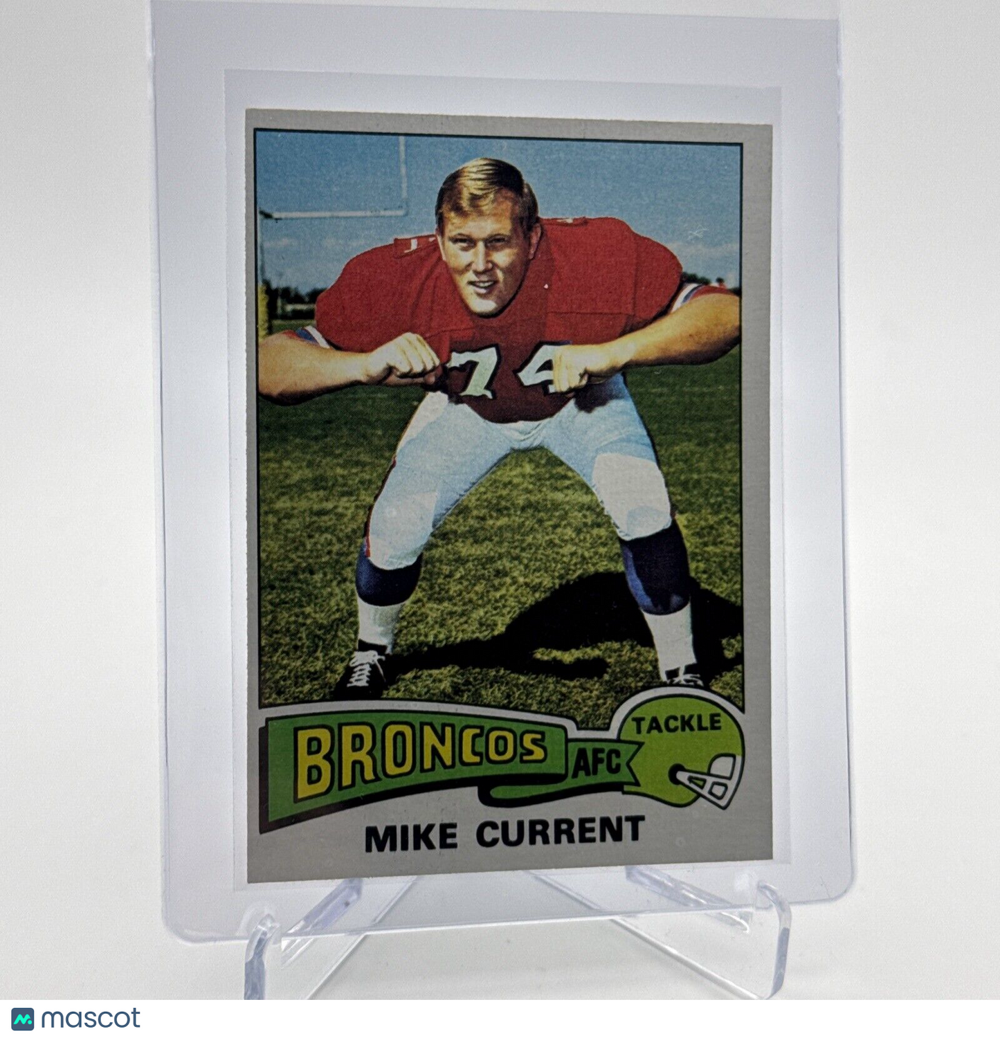 1975 Topps Mike Current Football Card #77 NM Quality #4 FREE SHIPPING
