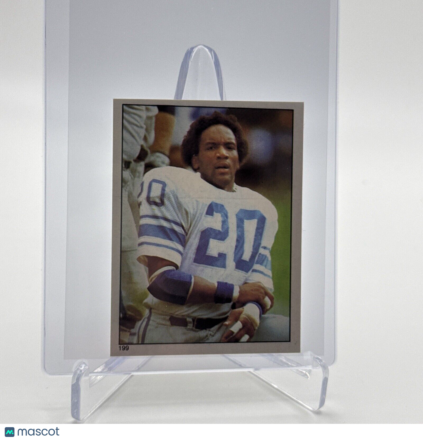1981 Topps Billy Sims Football Sticker Card #199 NM-MT FREE SHIPPING