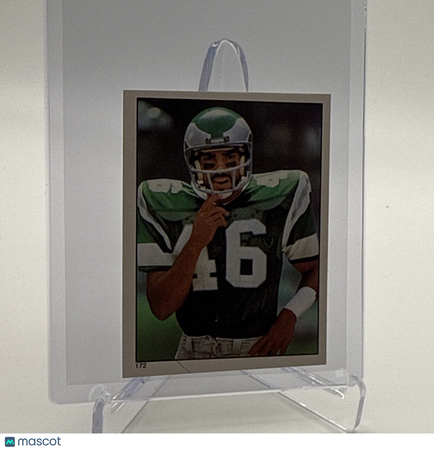 1981 Topps Herman Edwards Football Sticker Card #172 NM-MT FREE SHIPPING