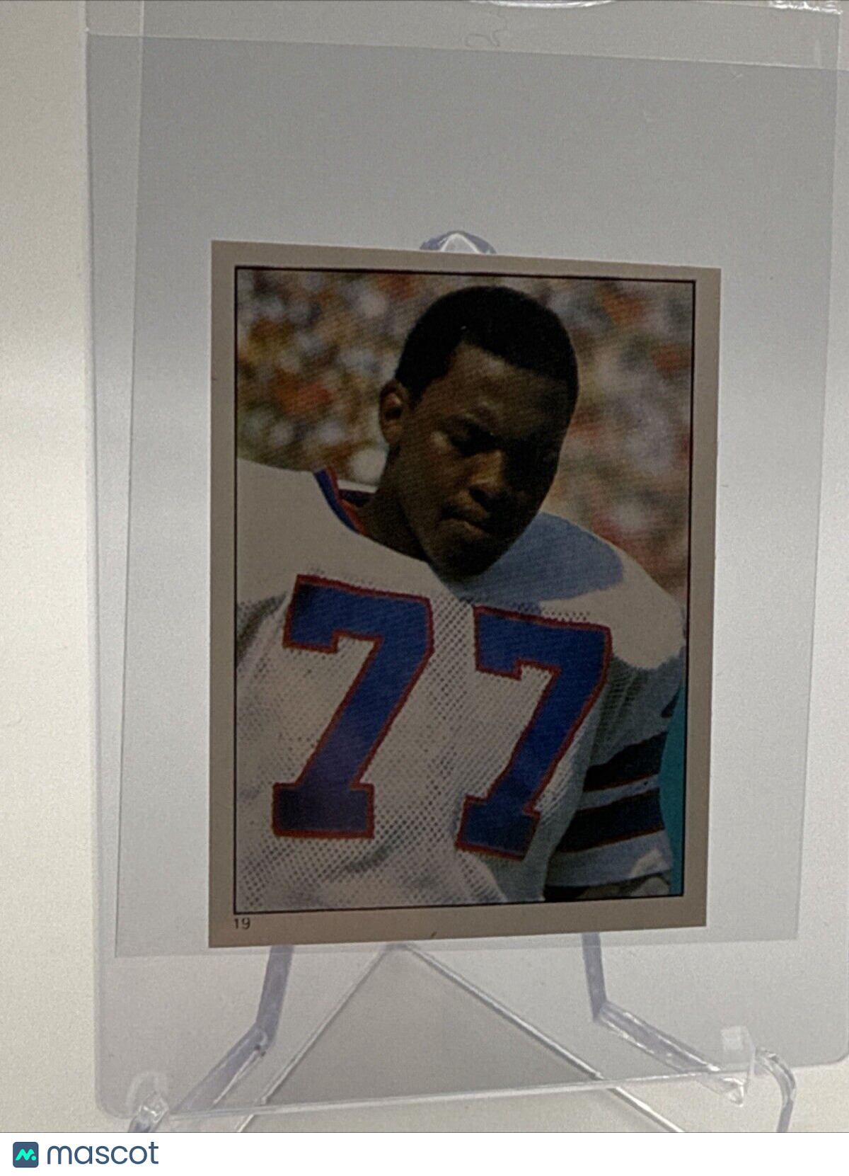 1981 Topps Ben Williams Football Sticker Card #19 NM-MT FREE SHIPPING