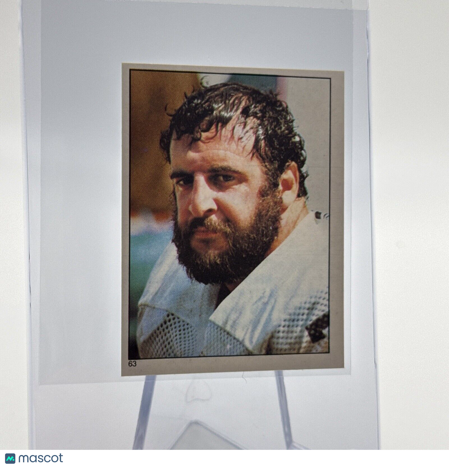 1981 Topps Lyle Alzado Football Sticker Card #63 NM-MT FREE SHIPPING