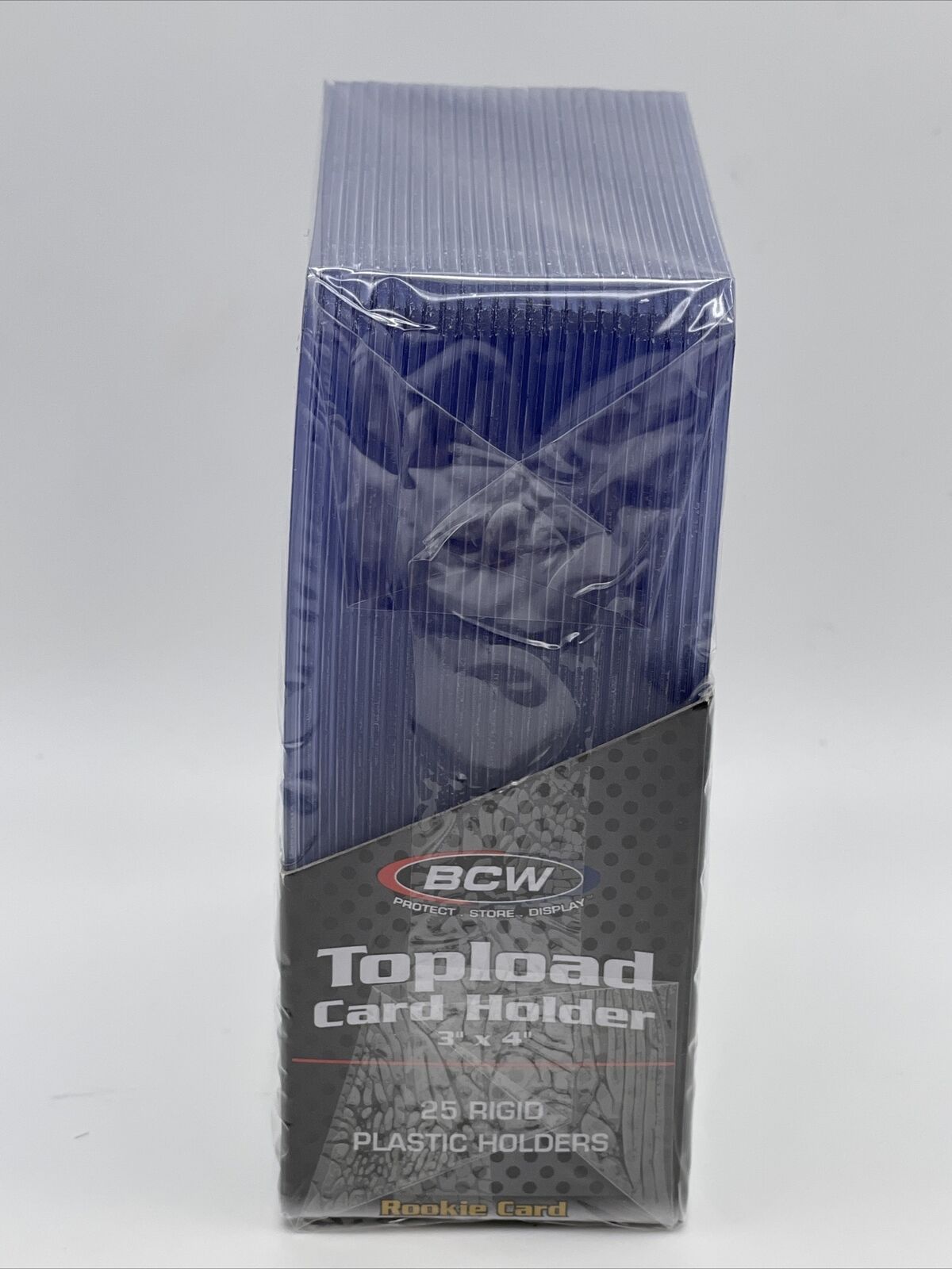 BCW 3X4 GOLD ROOKIE Toploaders 35pt 1 Pack of 25 for Standard Sized Cards