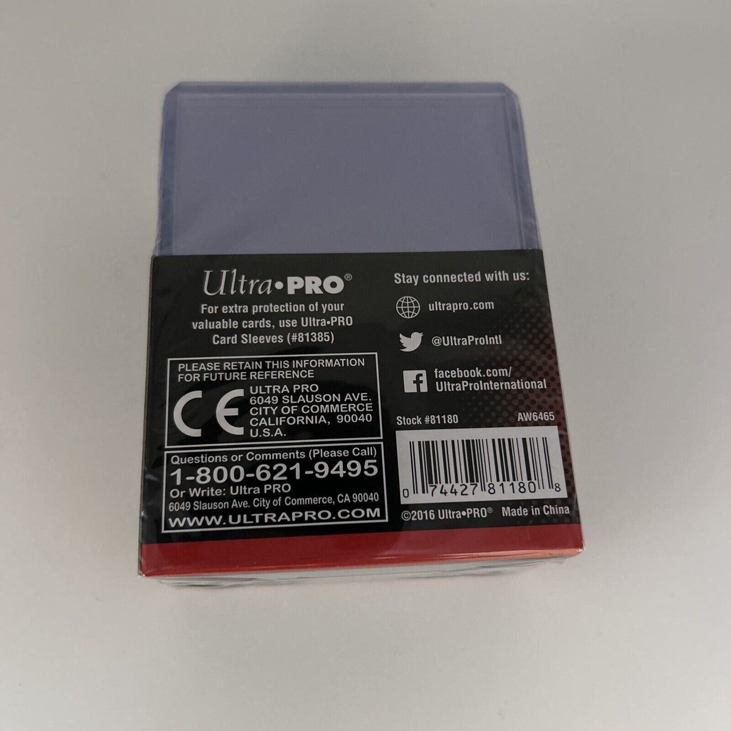 Ultra Pro 3X4 GOLD ROOKIE 35pt Toploaders 40 Packs of 25 toploaders, 1000 total