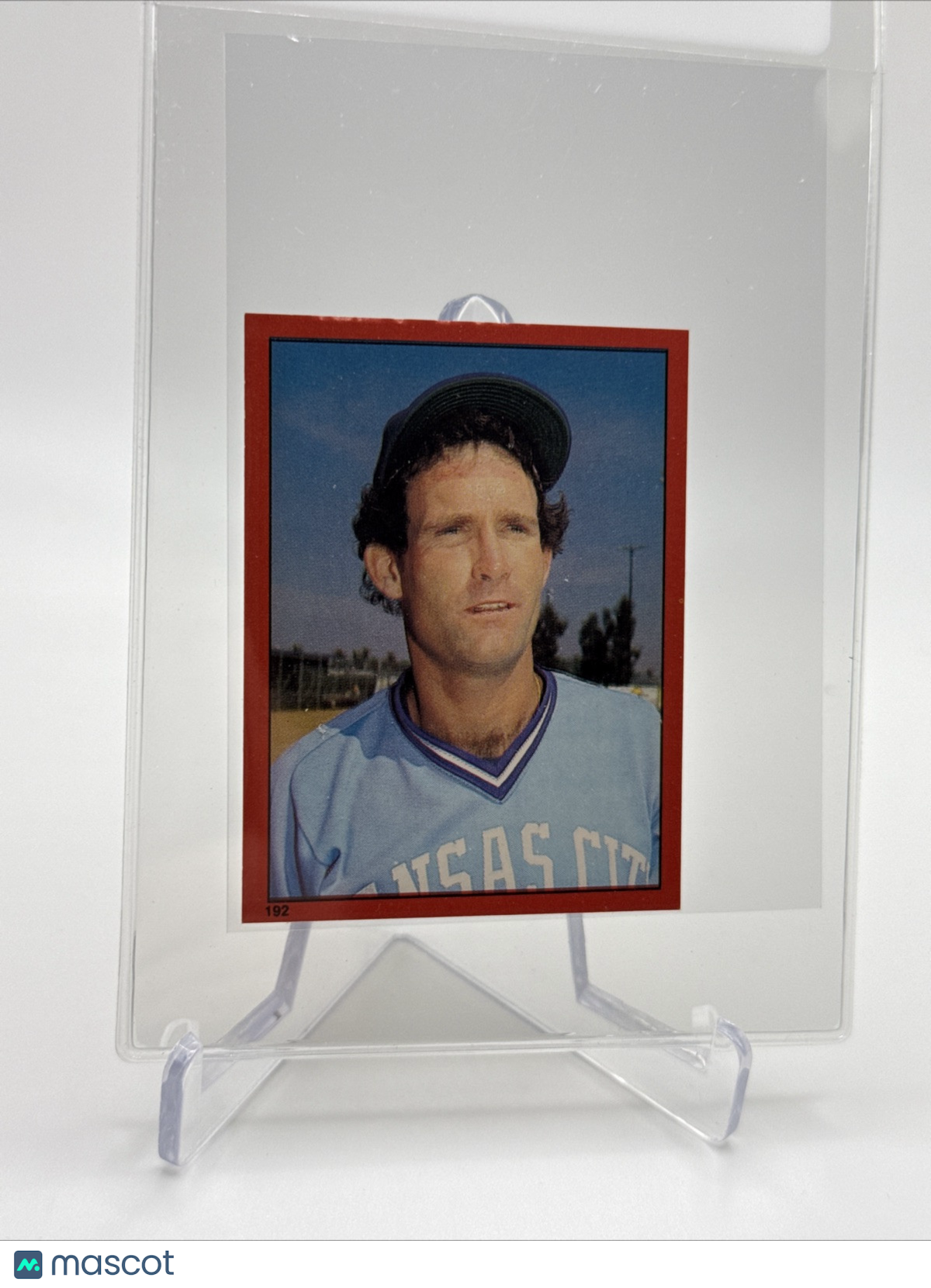 1982 O-Pee-Chee Stickers John Wathan Baseball Card #192 NM-MT FREE SHIPPING