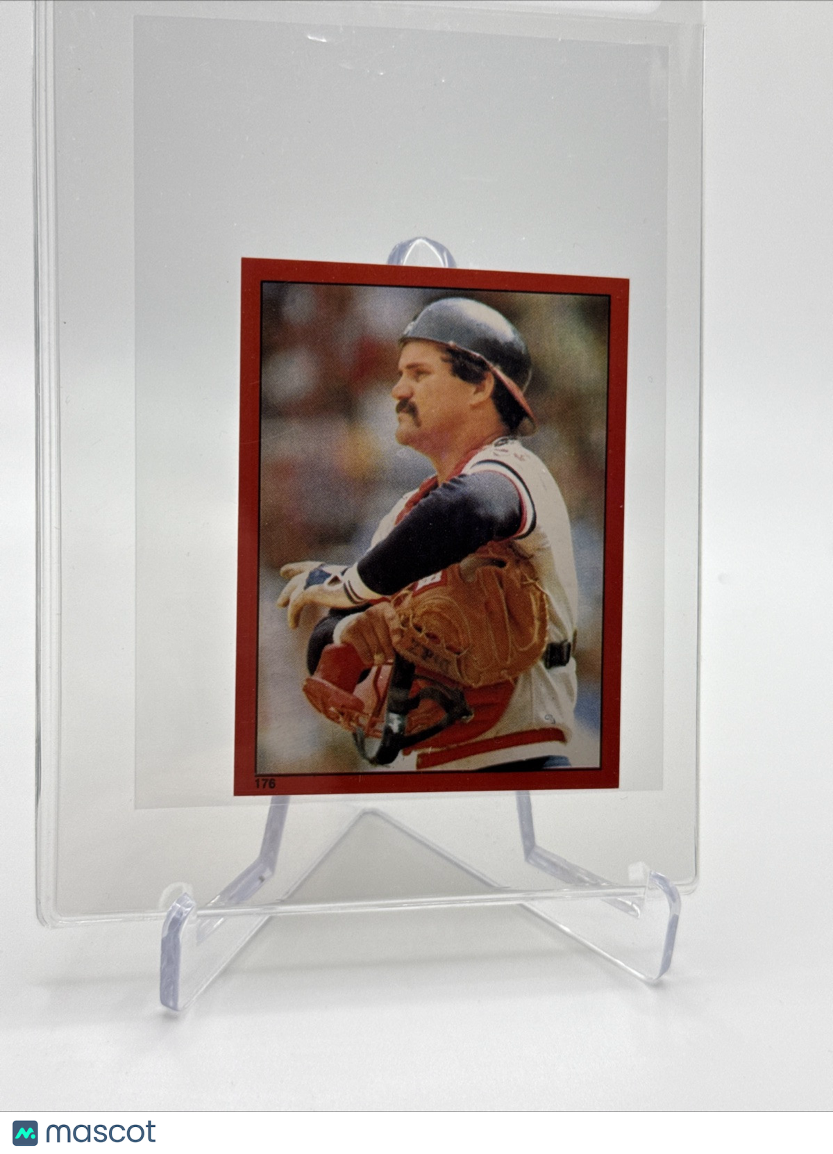 1982 O-Pee-Chee Stickers Bo Diaz Baseball Card #176 NM-MT FREE SHIPPING