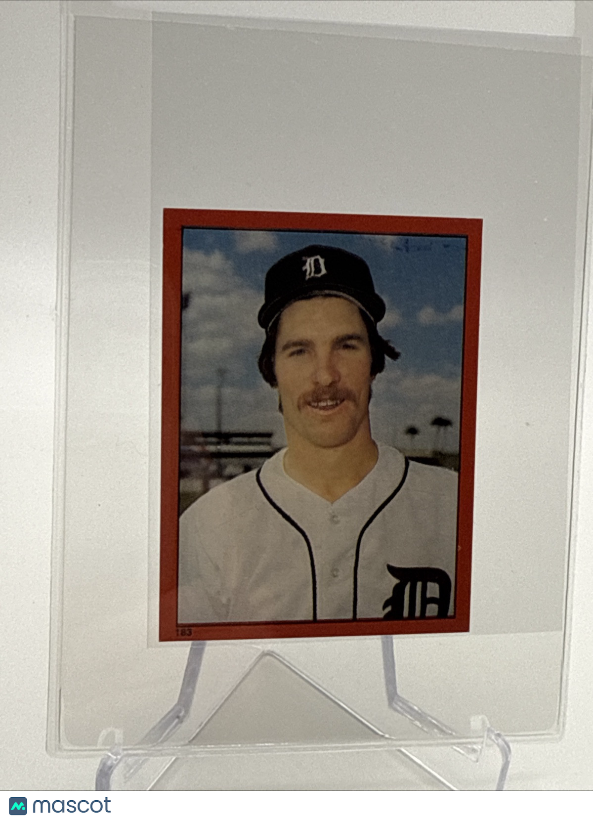 1982 O-Pee-Chee Stickers Jack Morris Baseball Card #183 NM-MT FREE SHIPPING