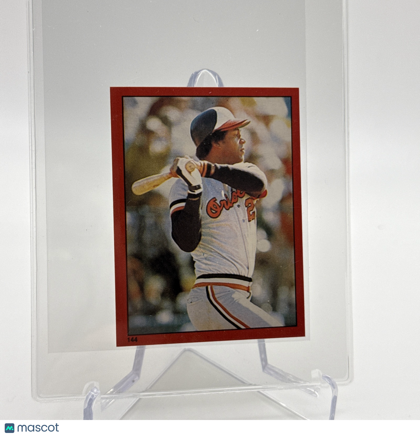 1982 O-Pee-Chee Stickers Ken Singleton Baseball Card #144 NM-MT FREE SHIPPING