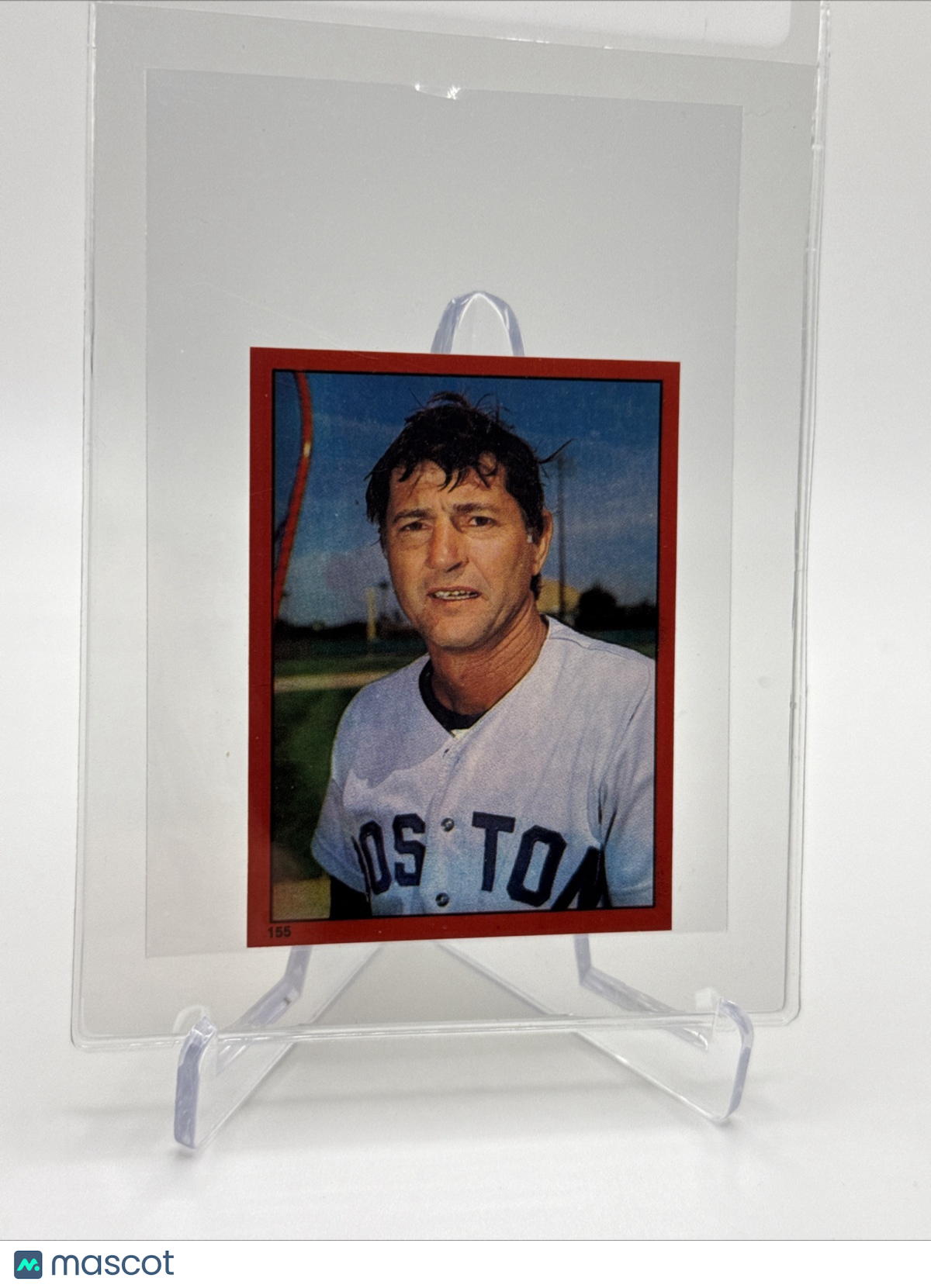 1982 O-Pee-Chee Stickers Carl Yastrzemski Baseball Card #155 NM-MT FREE SHIPPING