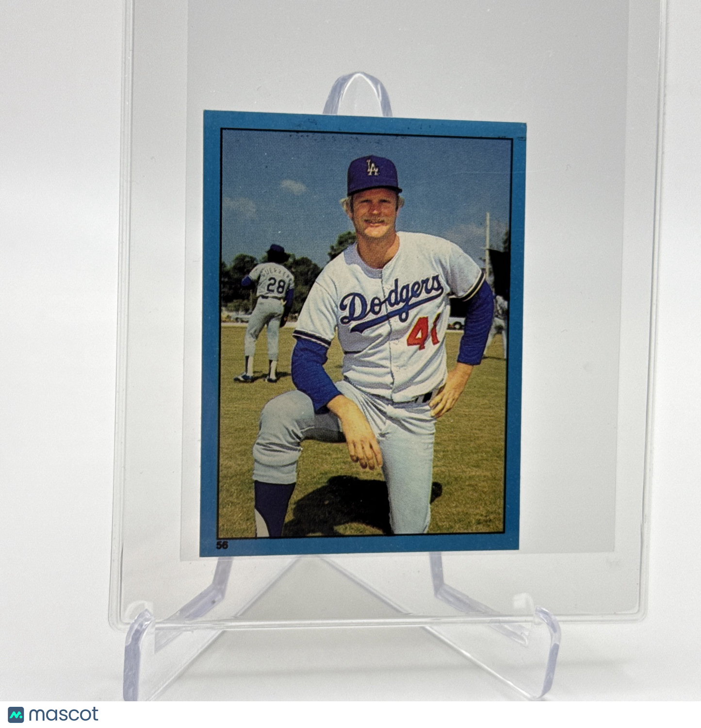 1982 O-Pee-Chee Stickers Jerry Reuss Baseball Card #56 NM-MT FREE SHIPPING