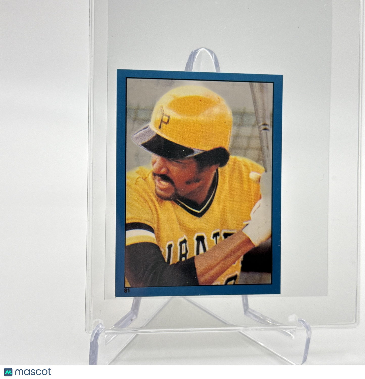 1982 O-Pee-Chee Stickers Omar Moreno Baseball Card #81 NM-MT FREE SHIPPING