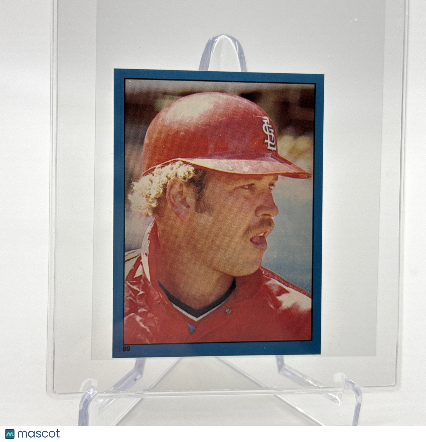 1982 O-Pee-Chee Stickers Ken Oberkfell Baseball Card #89 NM-MT FREE SHIPPING