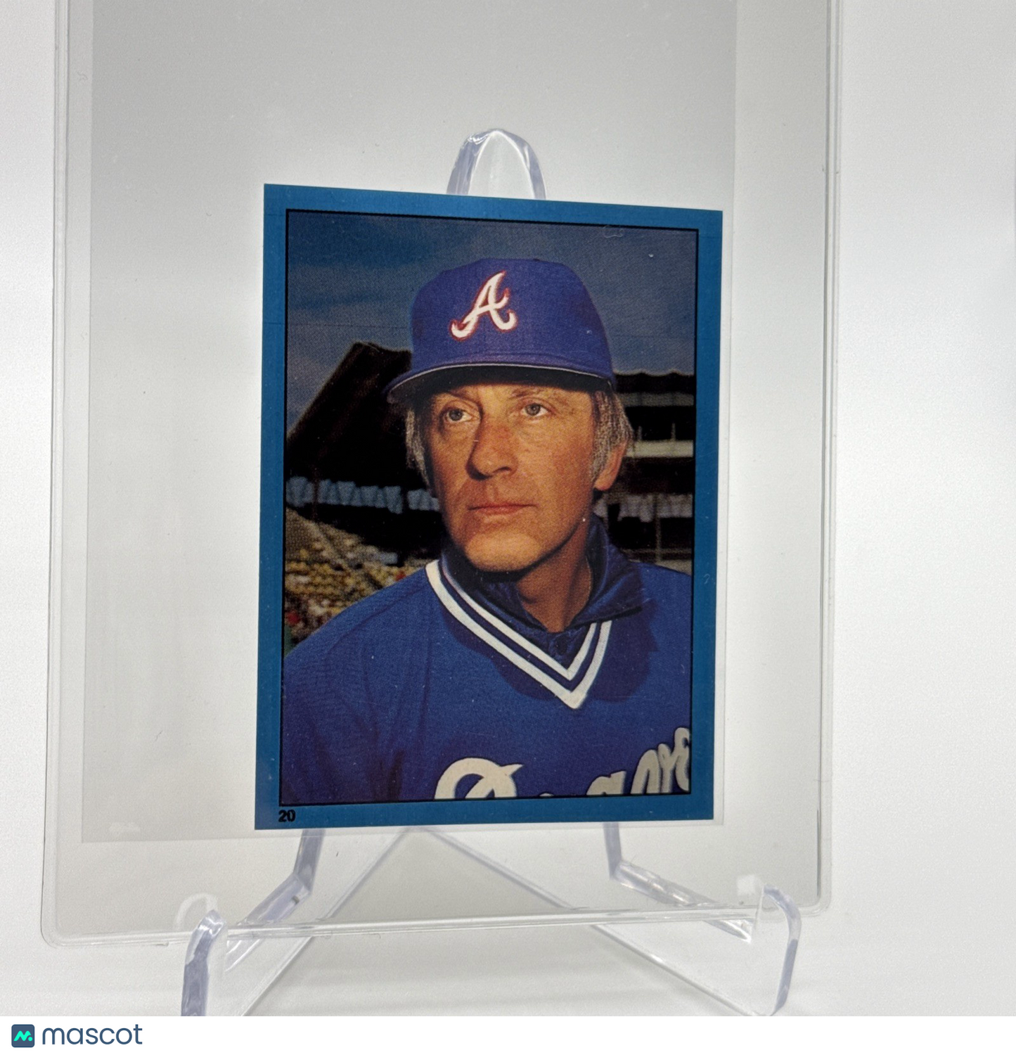 1982 O-Pee-Chee Stickers Phil Niekro Baseball Card #20 NM-MT FREE SHIPPING
