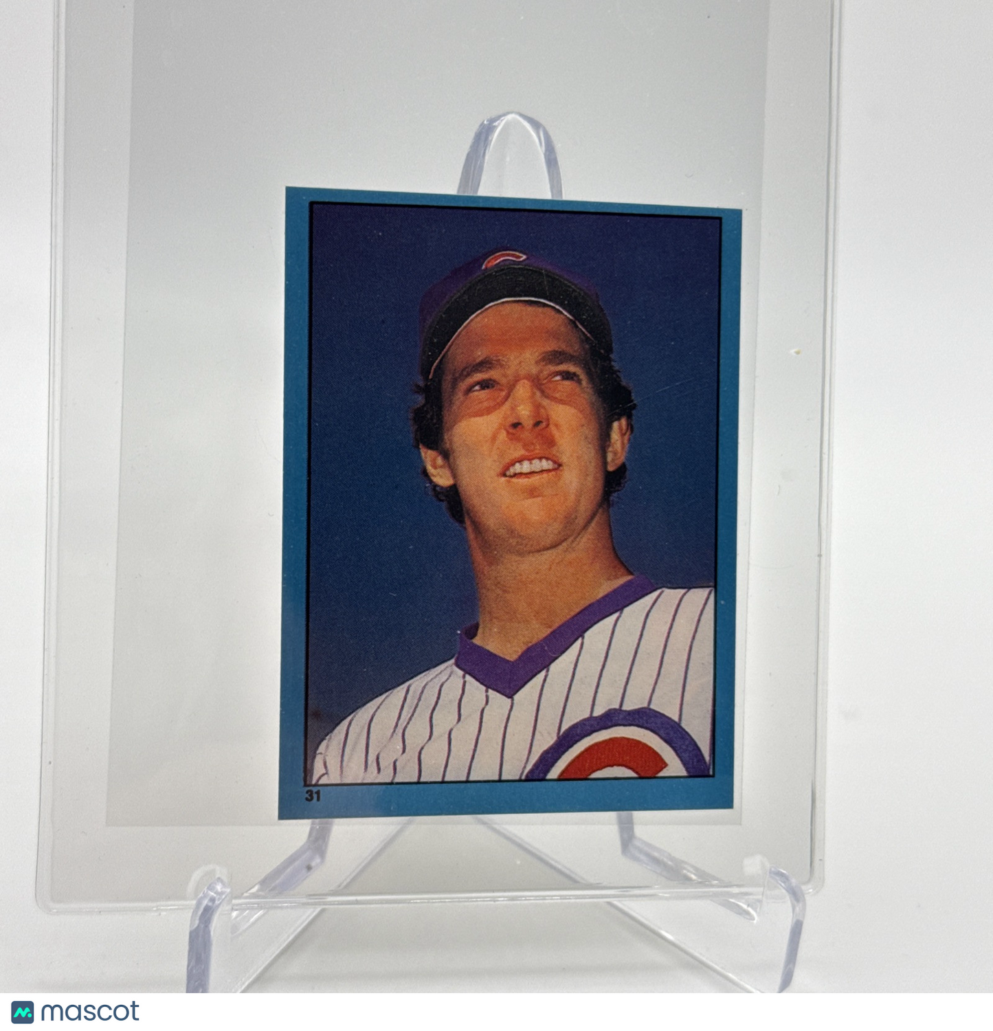 1982 O-Pee-Chee Stickers Mike Krukow Baseball Card #31 NM-MT FREE SHIPPING