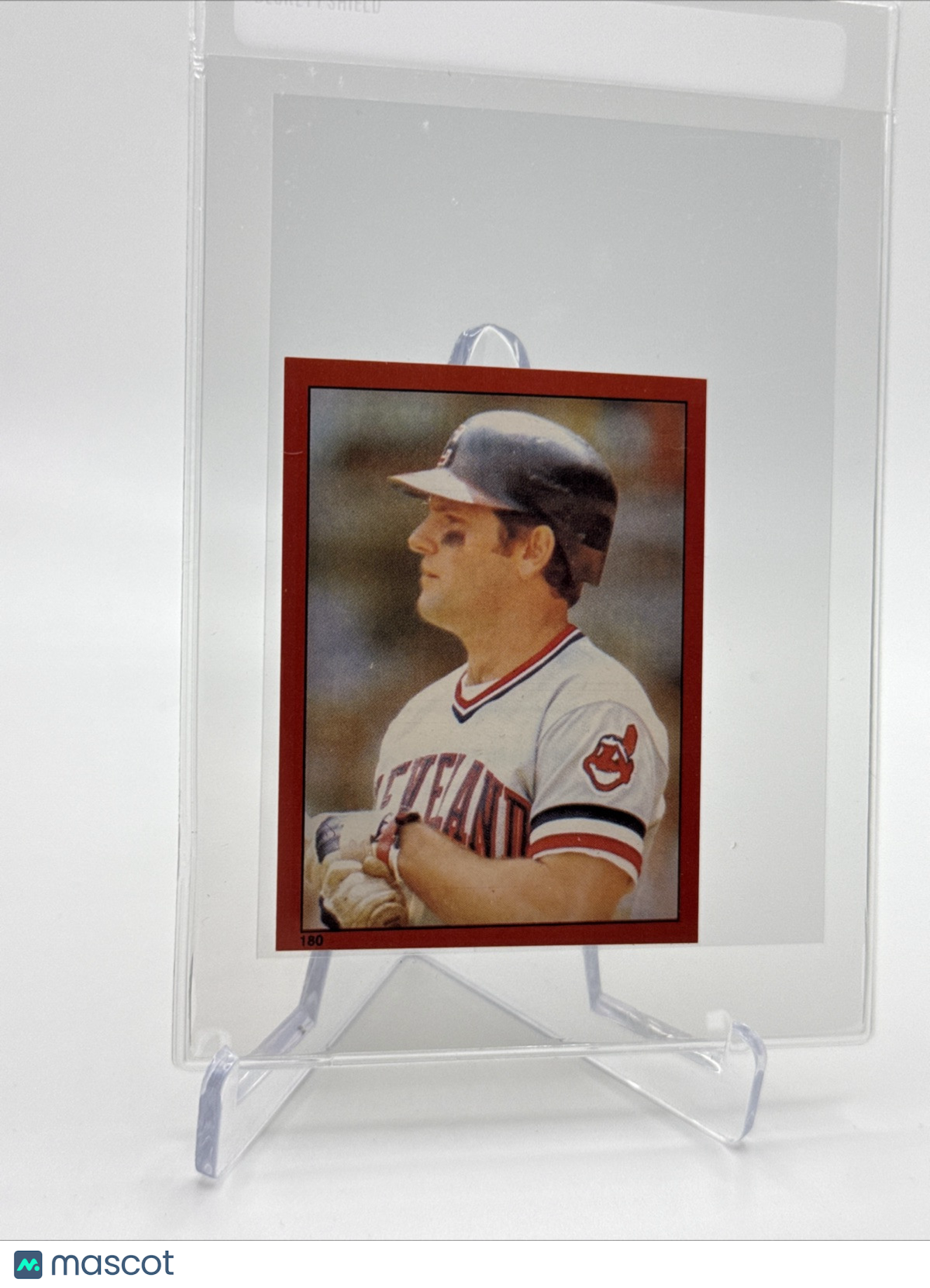 1982 O-Pee-Chee Stickers Mike Hargrove Baseball Card #180 NM-MT FREE SHIPPING