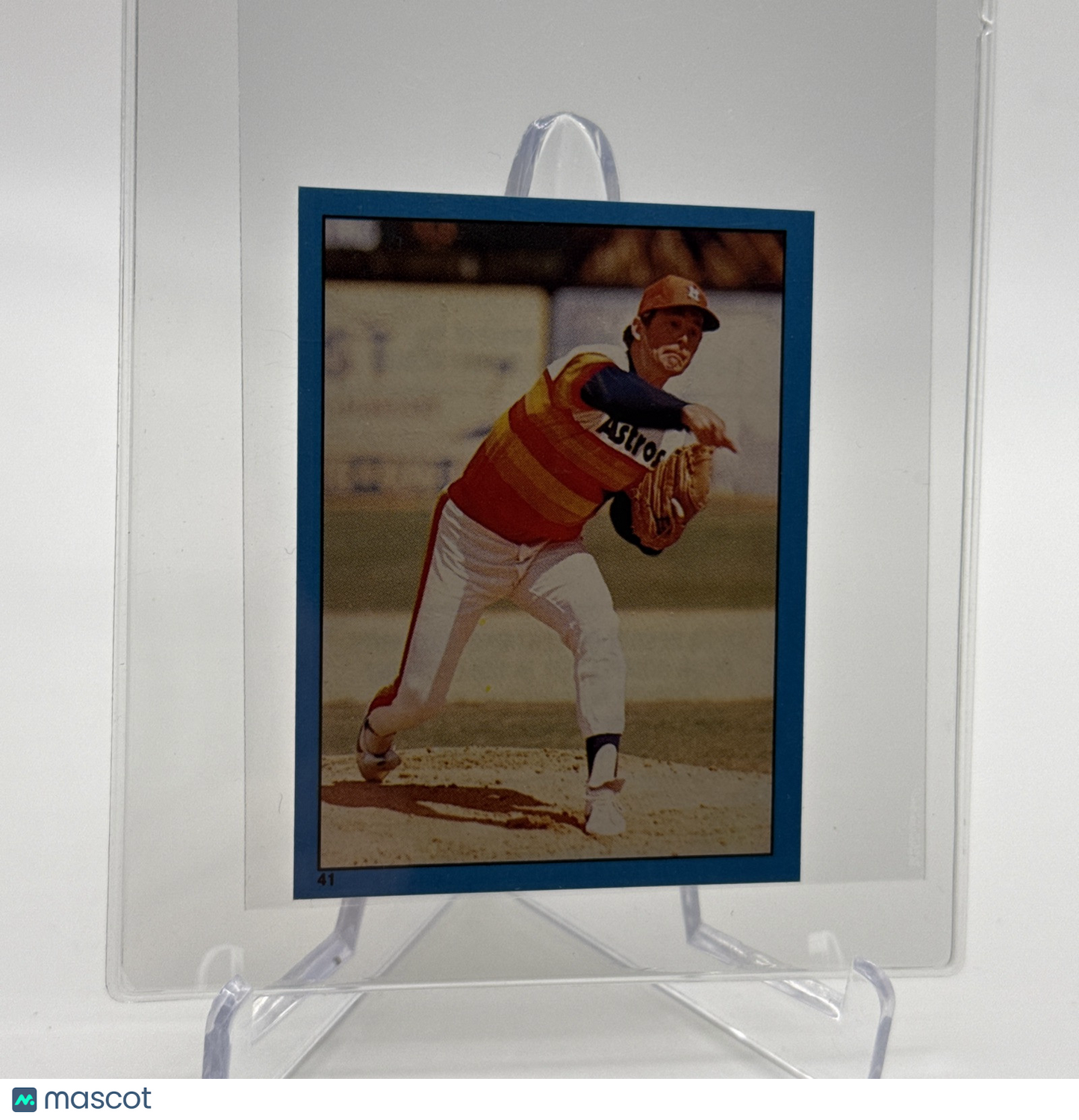 1982 O-Pee-Chee Stickers Nolan Ryan Baseball Card #41 NM-MT FREE SHIPPING