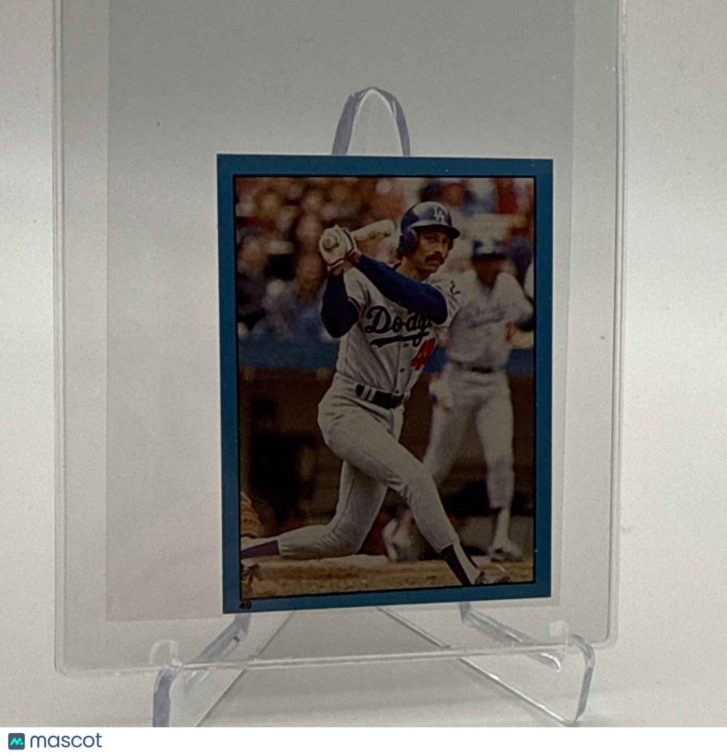 1982 O-Pee-Chee Stickers Ken Landreaux Baseball Card #49 NM-MT FREE SHIPPING