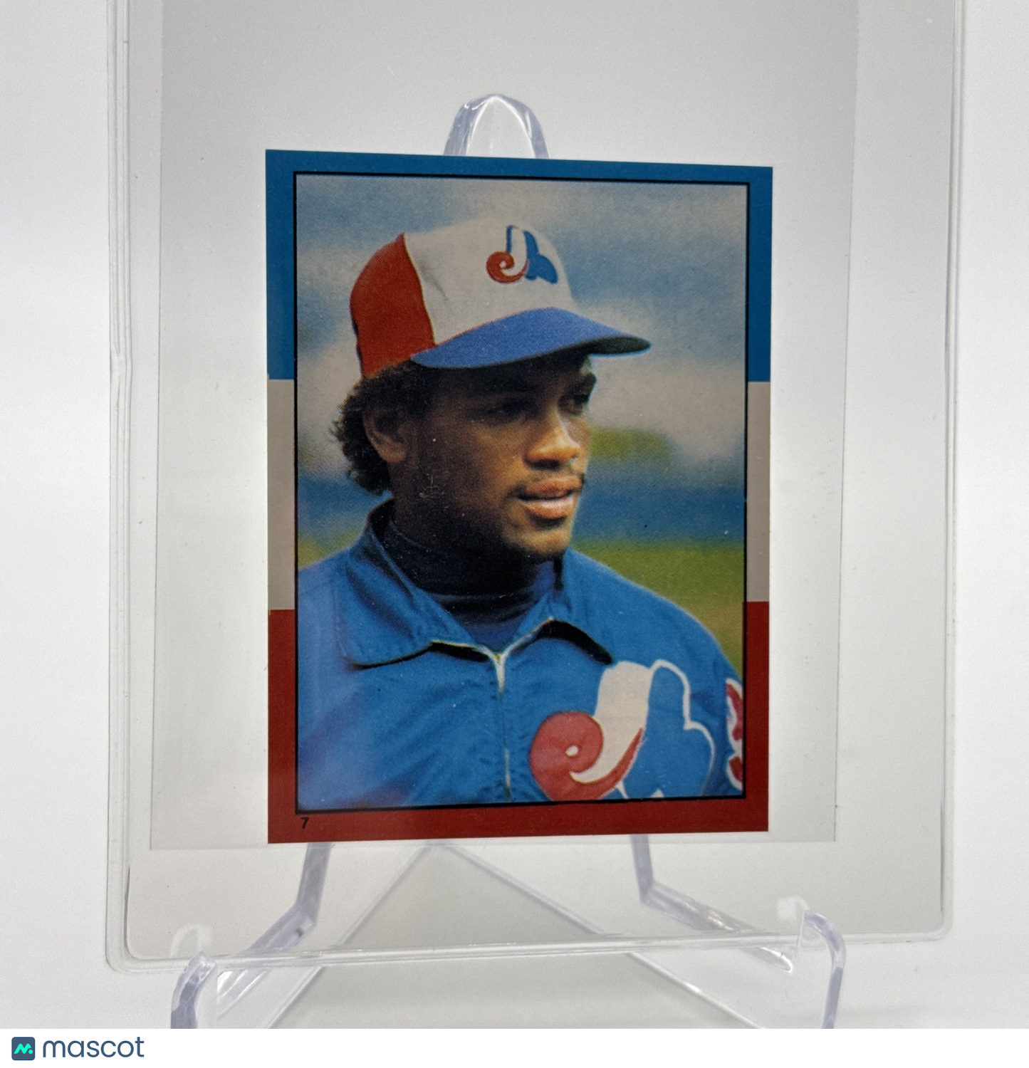 1982 O-Pee-Chee Stickers Tim Raines Baseball Card #7 NM-MT FREE SHIPPING