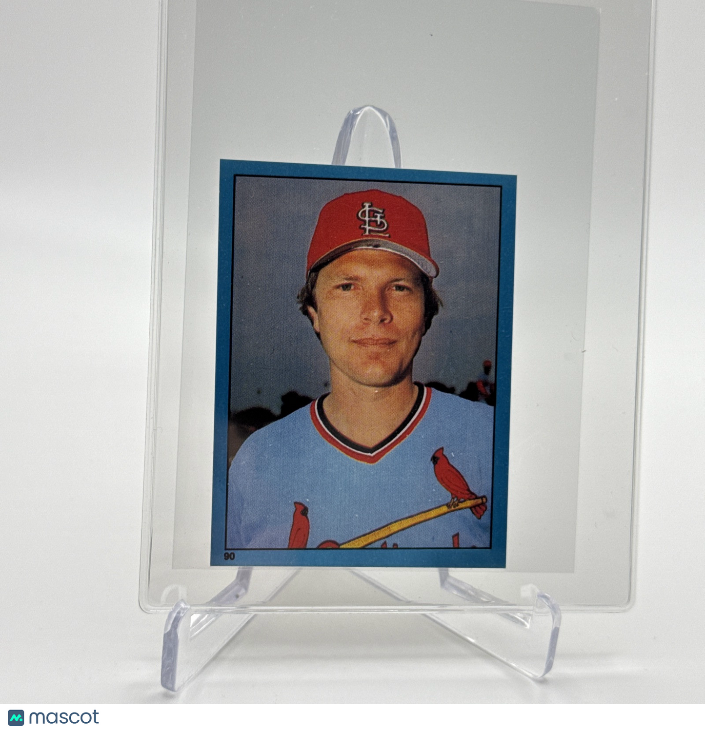 1982 O-Pee-Chee Stickers Bob Forsch Baseball Card #90 NM-MT FREE SHIPPING
