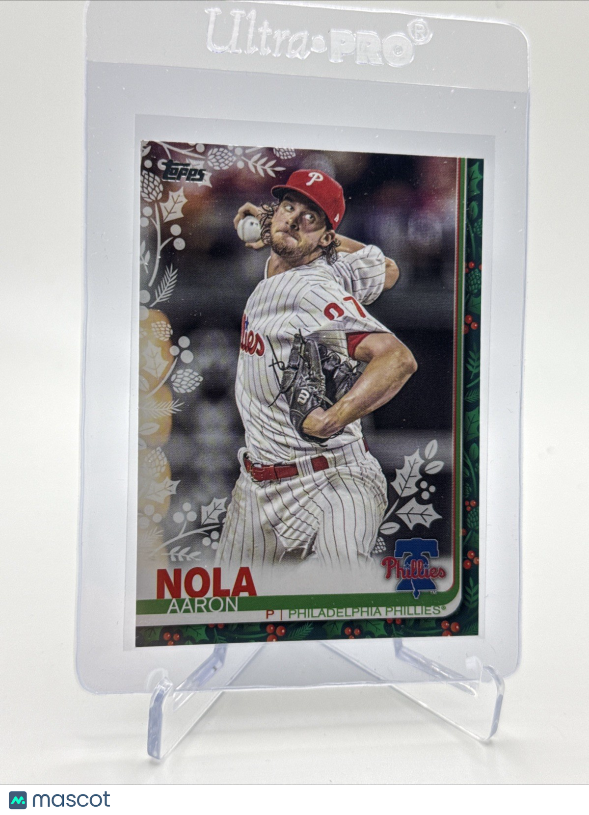 2019 Topps HOLIDAY Aaron Nola Baseball Card #HW152 Mint FREE SHIPPING