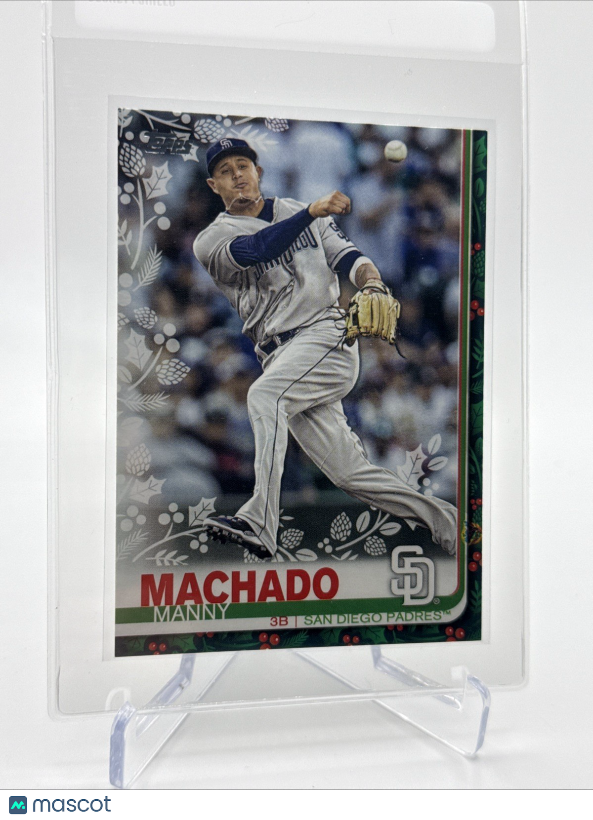 2019 Topps HOLIDAY Manny Machado Baseball Card #HW95 Mint FREE SHIPPING