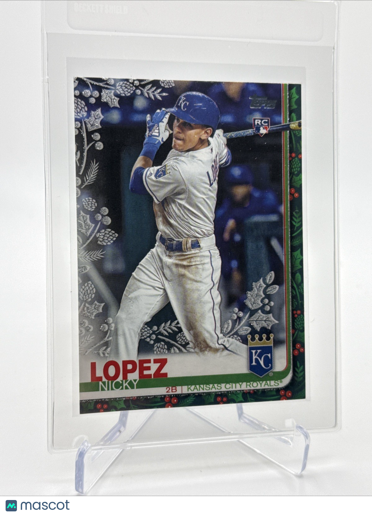 2019 Topps HOLIDAY METALLIC Nicky Lopez Rookie Card #HW138 Mint FREE SHIPPING